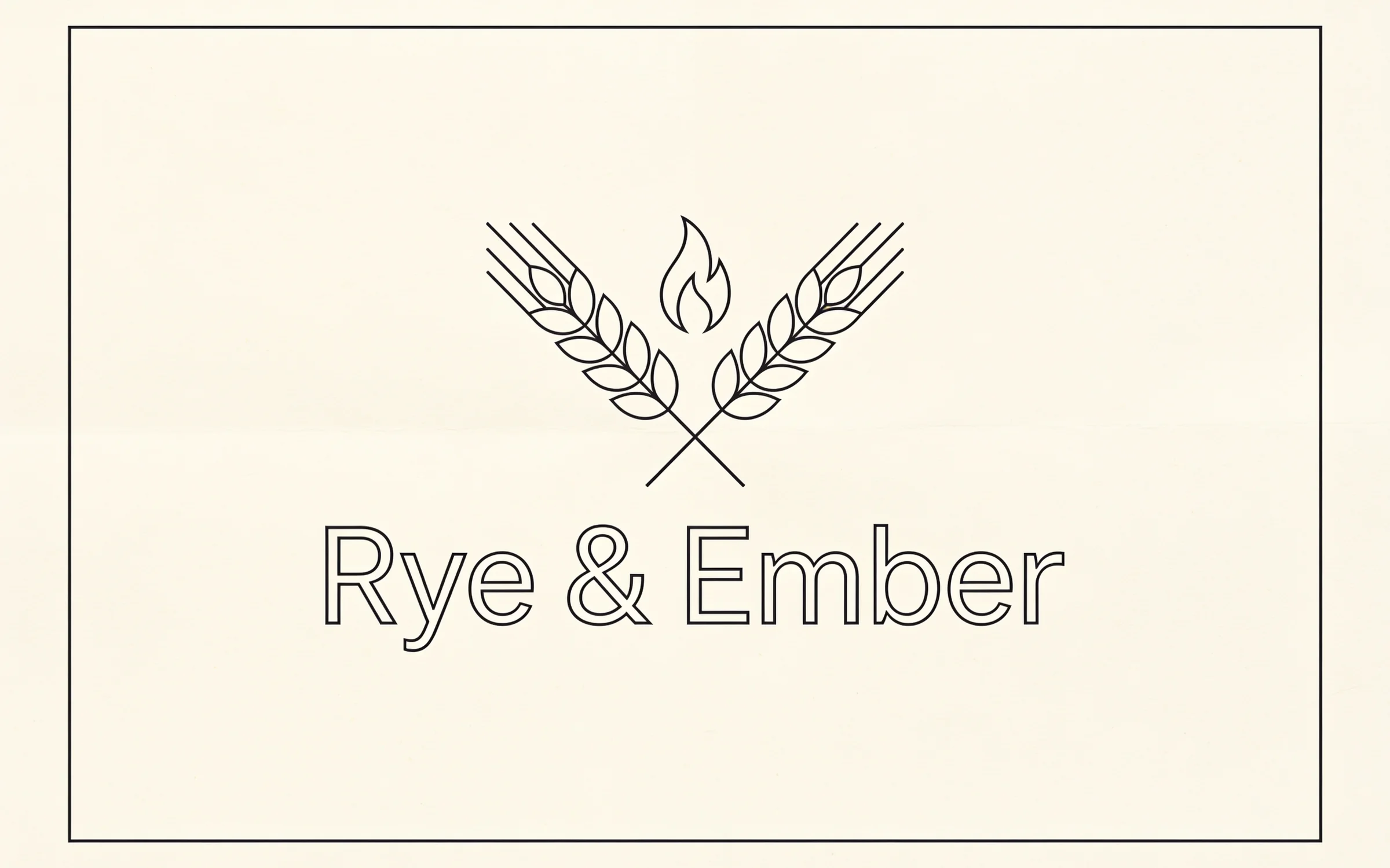 Bakery logo wordmark