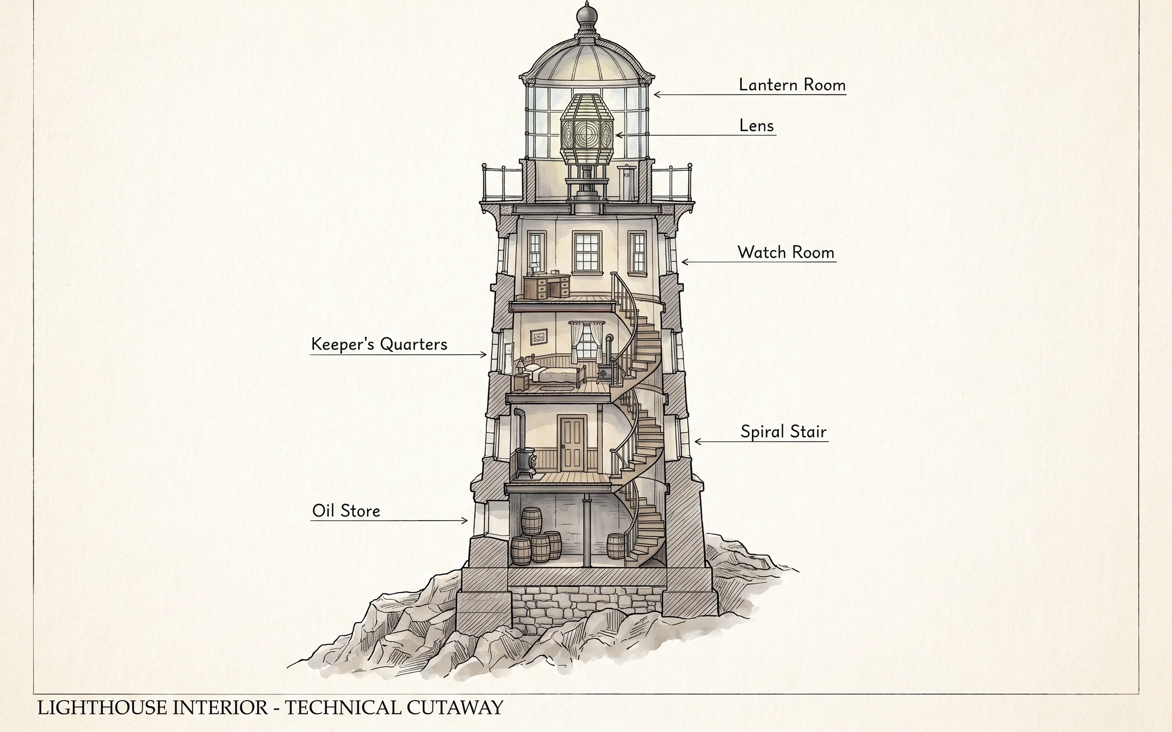 lighthouse blueprint model capability image