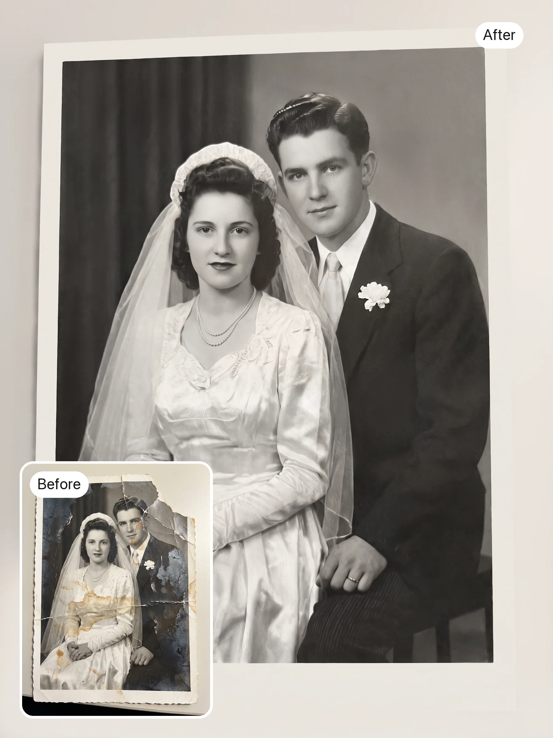 Old photo restoration