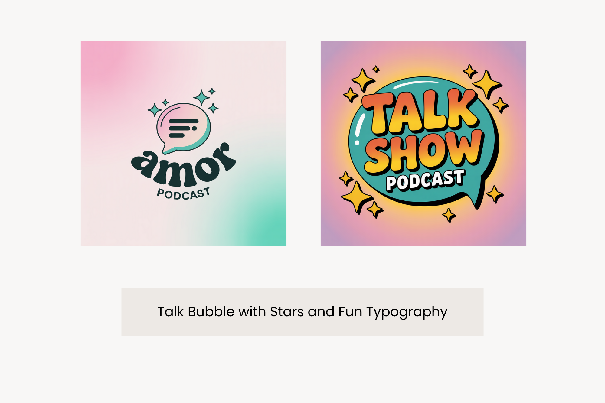 Fun Typography Logo Ideas Generated by ImagineArt