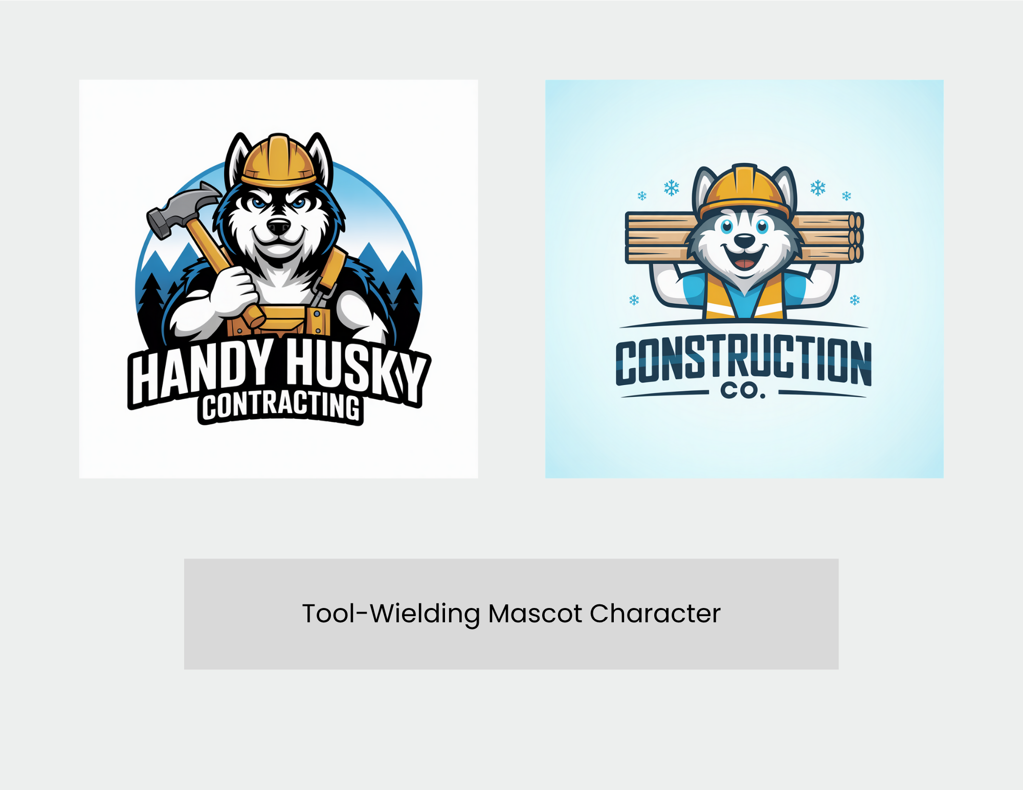 Mascot Character Logo Ideas Generated by ImagineArt
