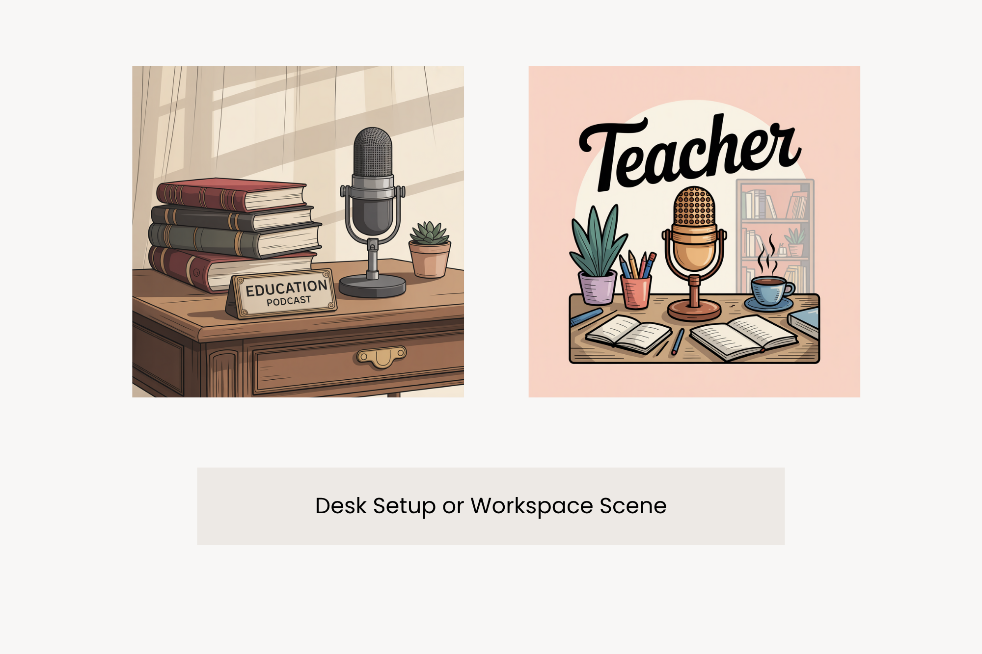 Workspace-Inspired Logo Ideas Generated by ImagineArt