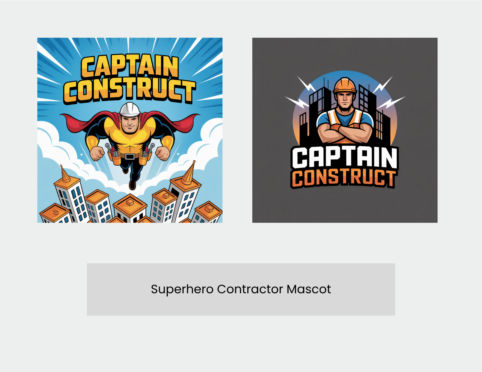 Superhero Character Logo Ideas Generated by ImagineArt