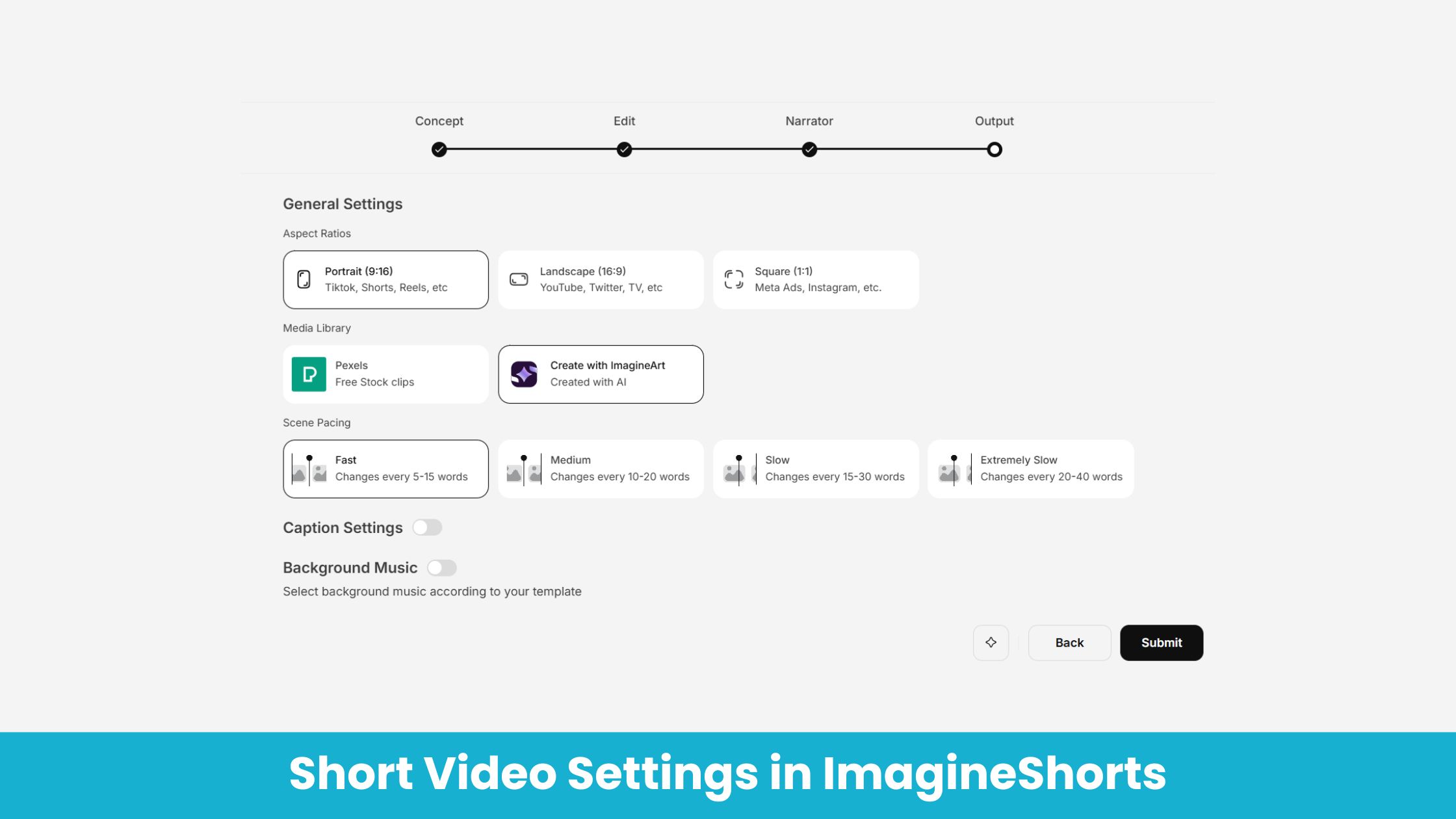 Video Settings