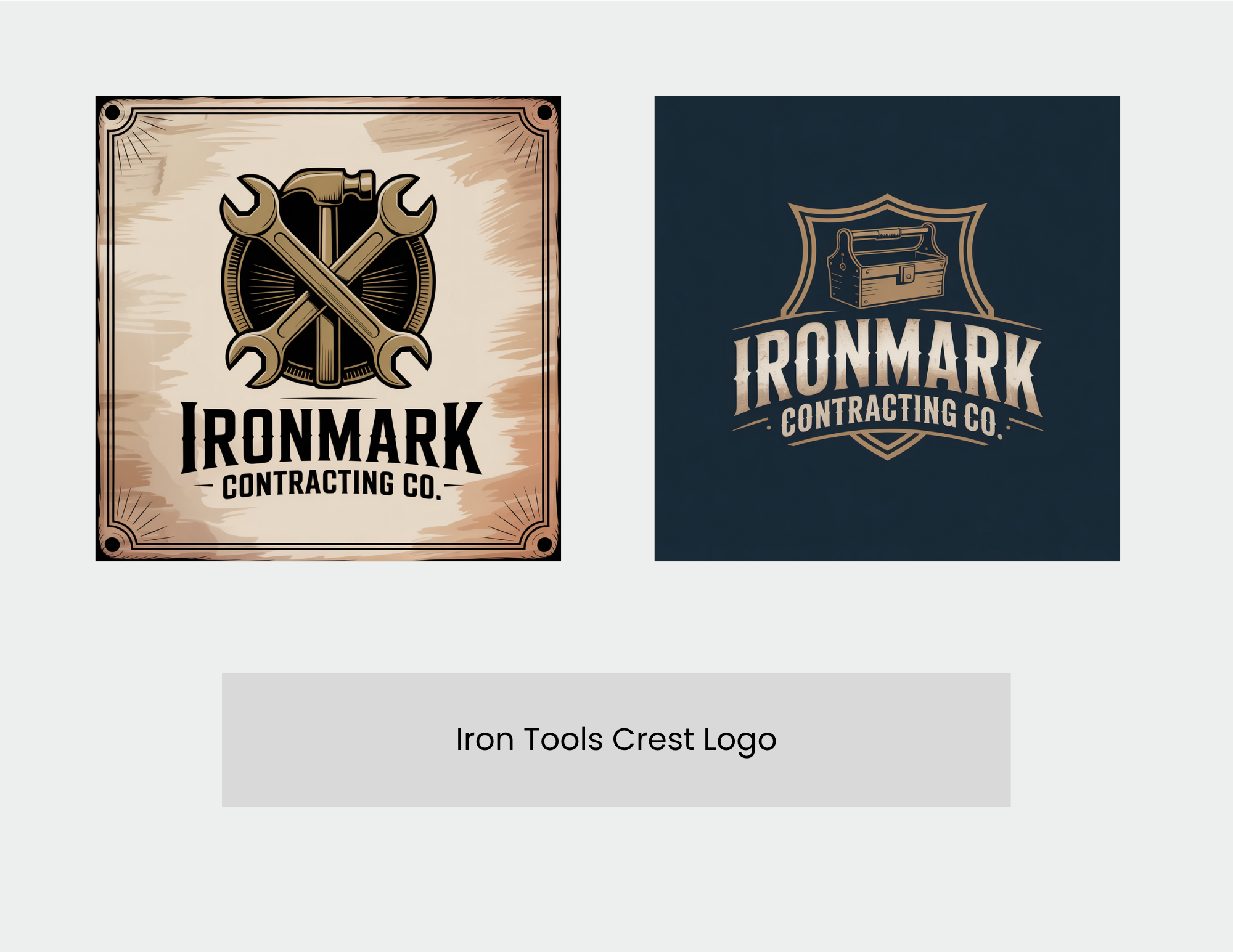Tools-Inspired Logo Ideas Generated by ImagineArt