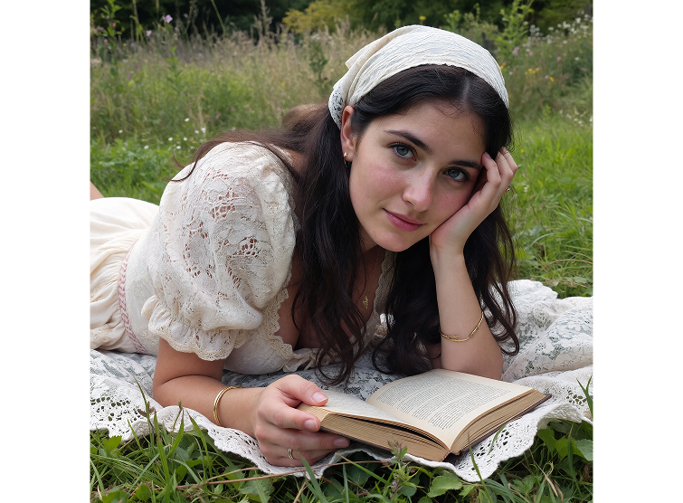 Cottagecore Meadow Portrait.png