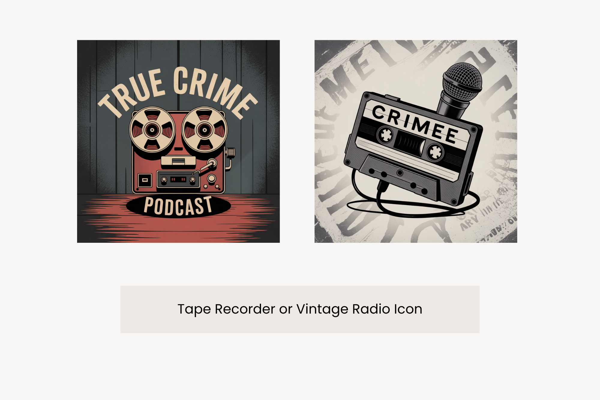Vintage Device-Inspired Logo Ideas Generated by ImagineArt