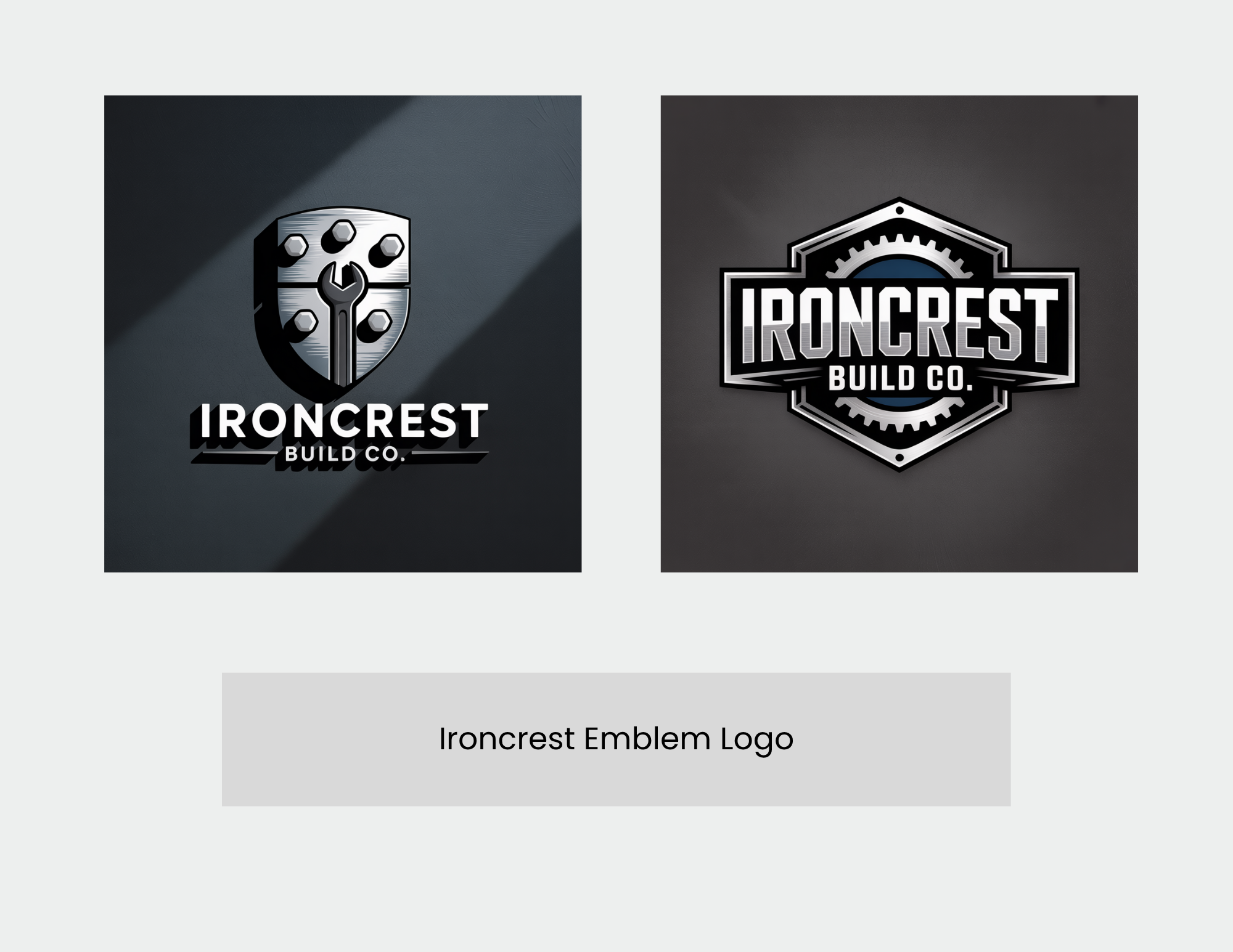 Ironcrest Logo Ideas Generated by ImagineArt