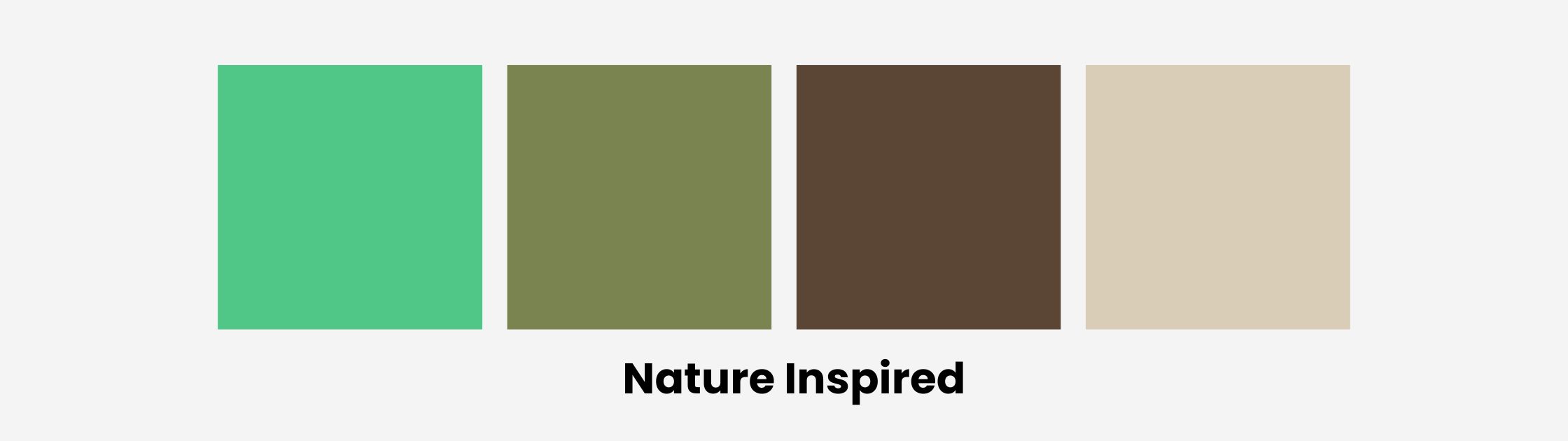 Emerald Green in Nature-Inspired Palette