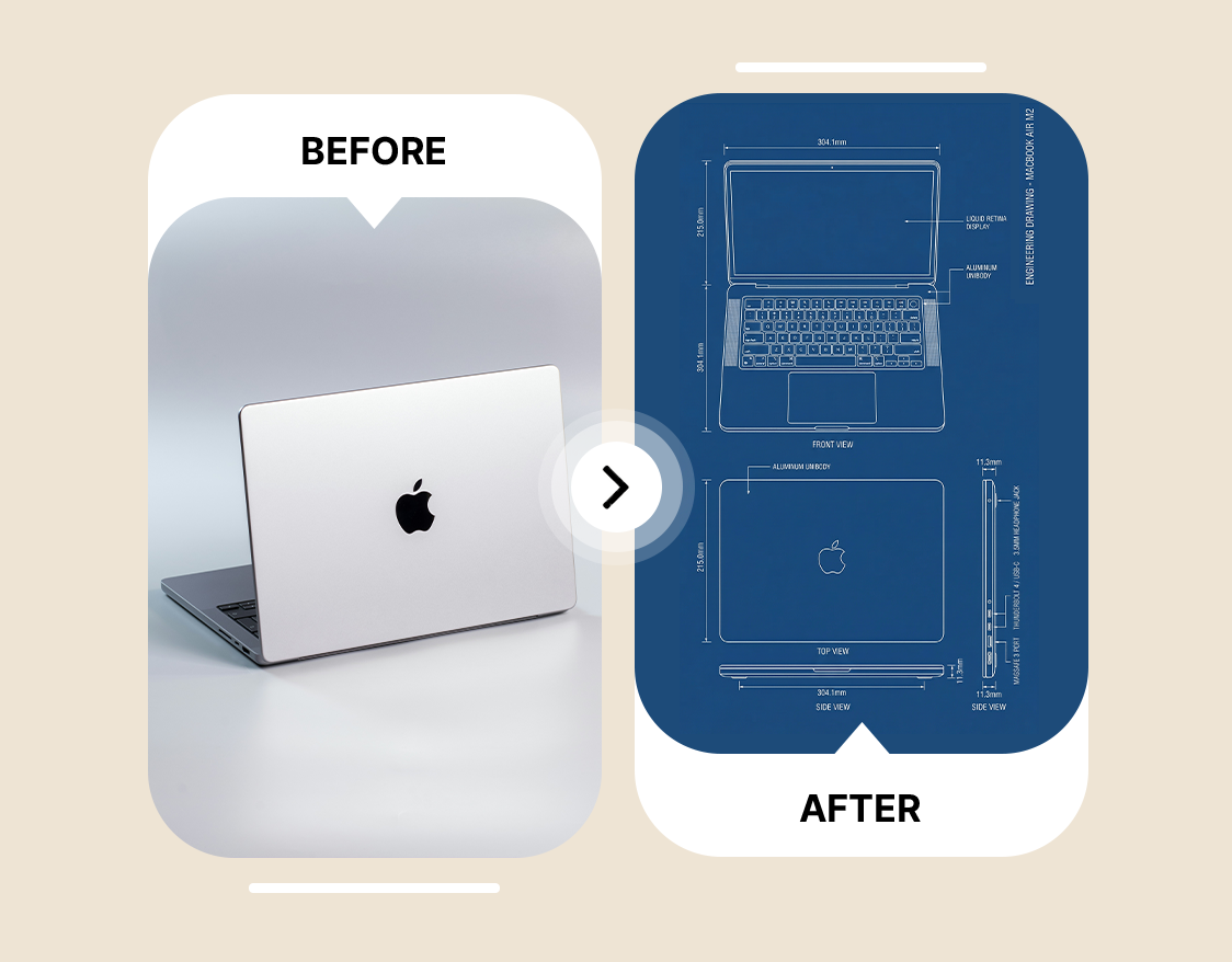 Generate Blueprints from Images Instantly