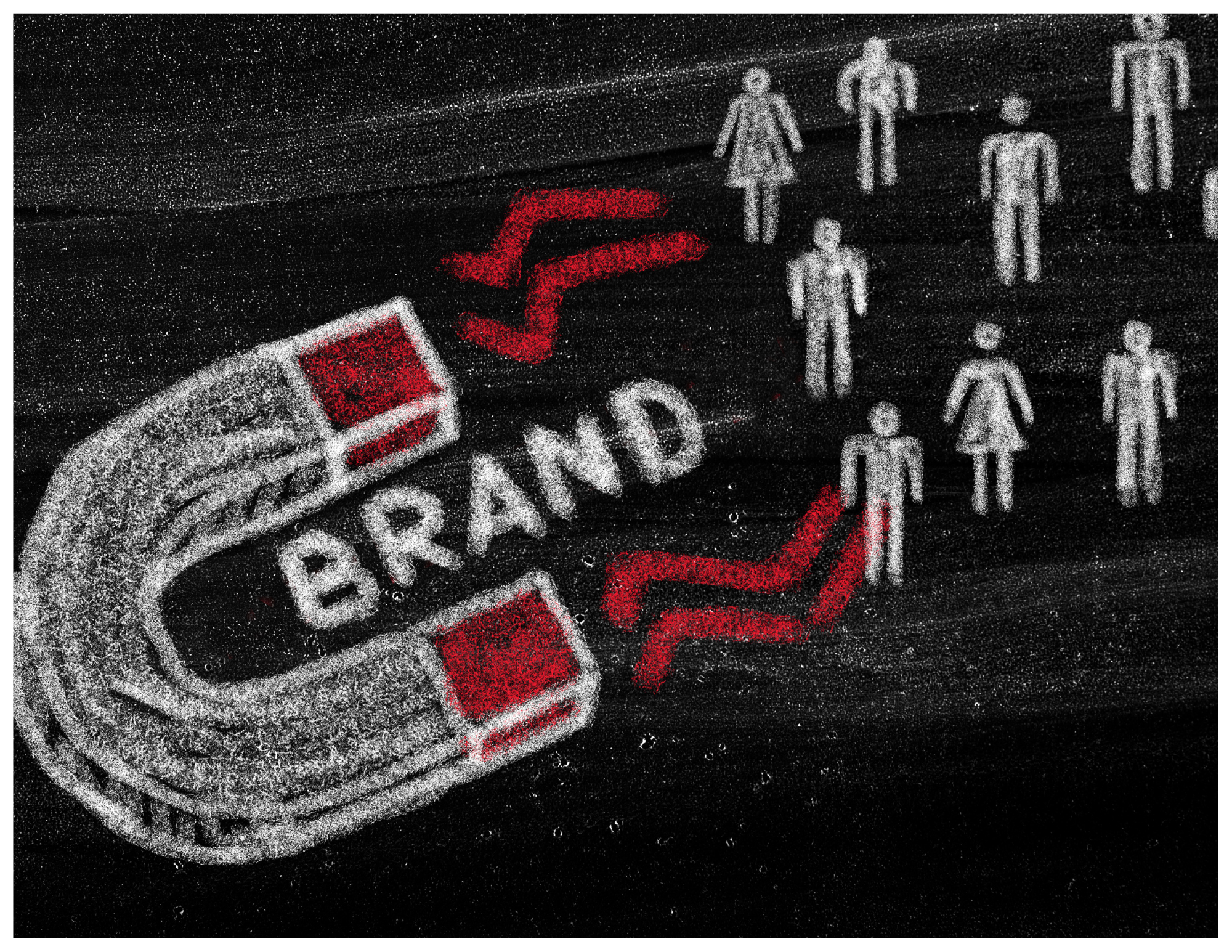 Brand attracts audience 