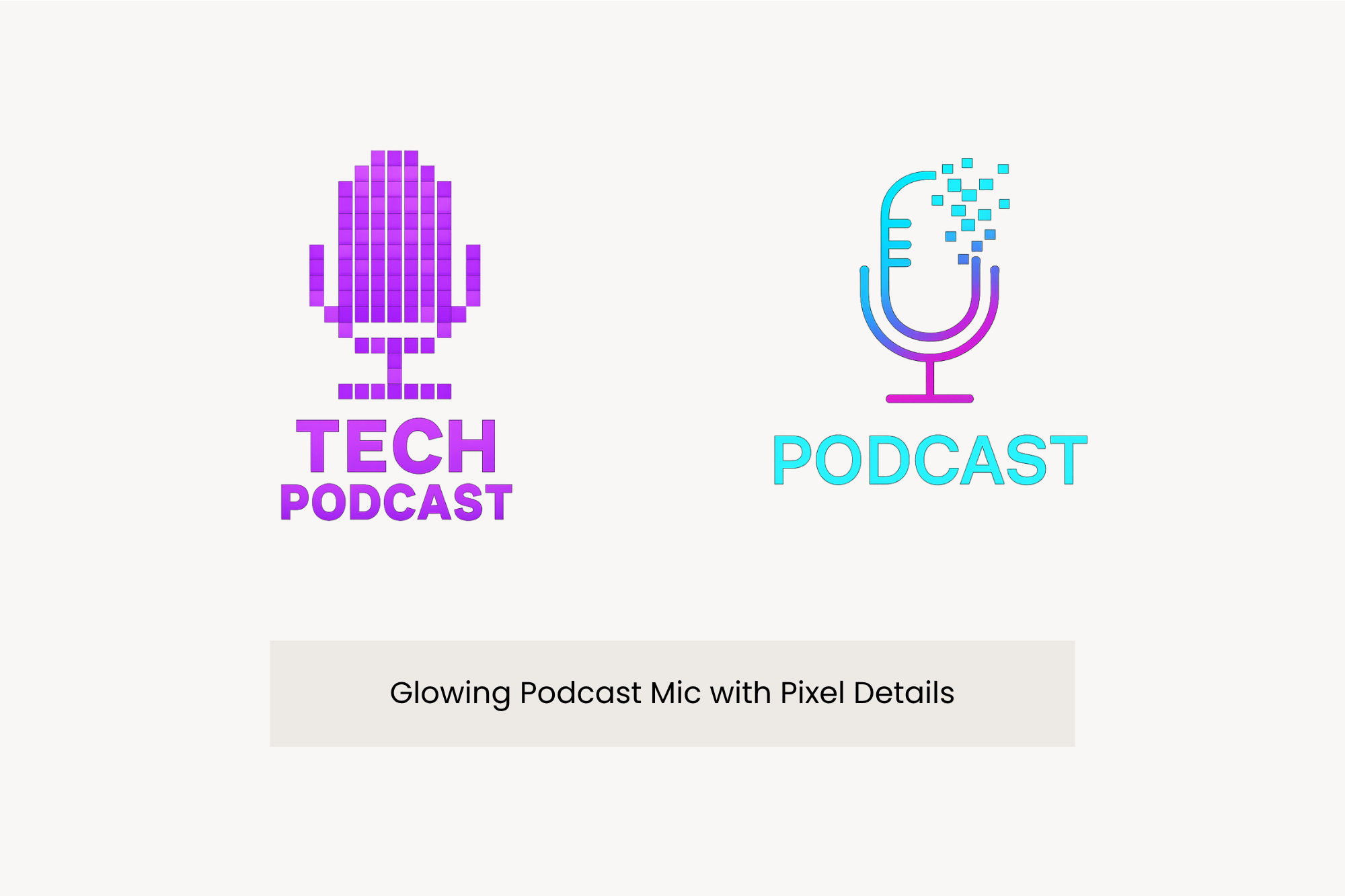 Pixel-Inspired Logo Ideas Generated by ImagineArt