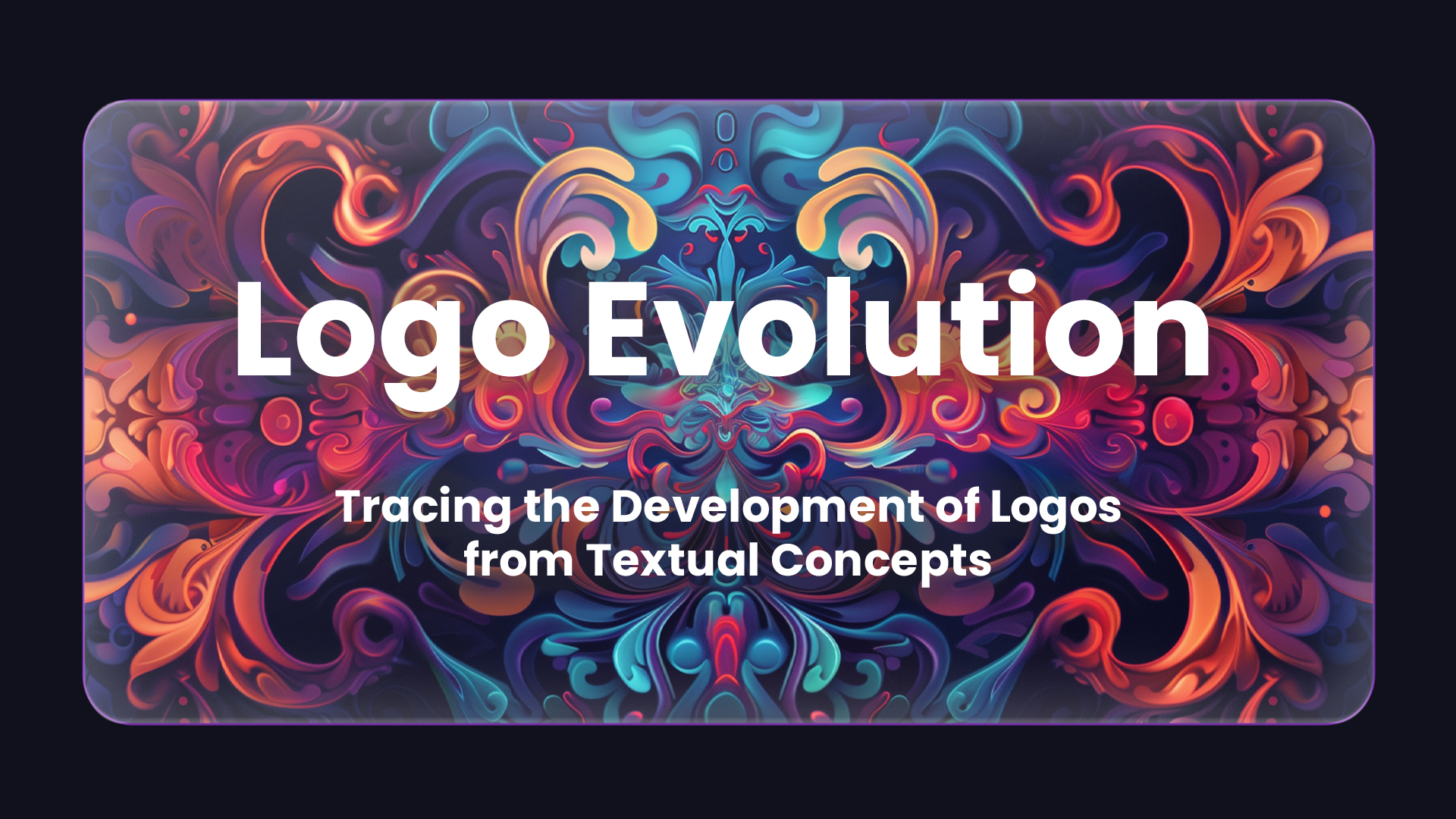 Logo Evolution: Tracing the Development of Logos from Textual Concepts