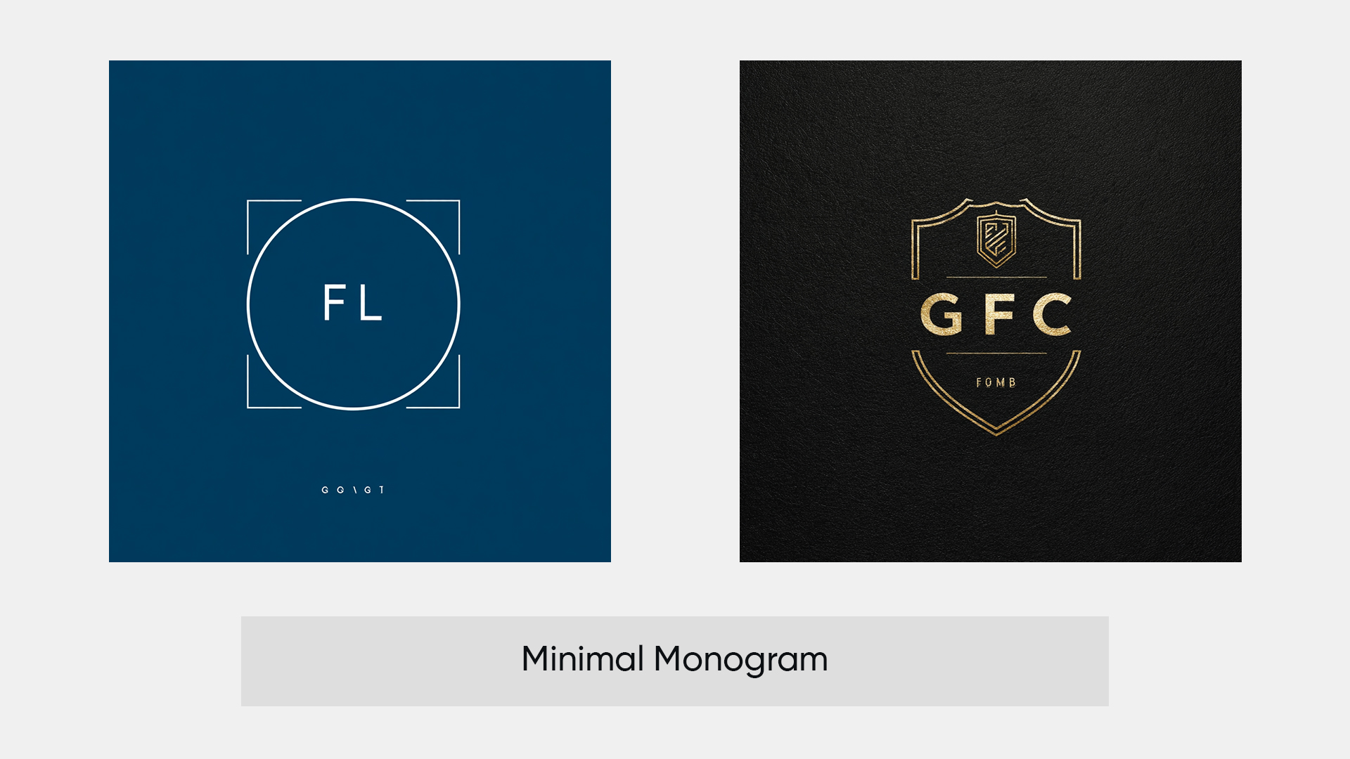 4. Minimal Football Logo