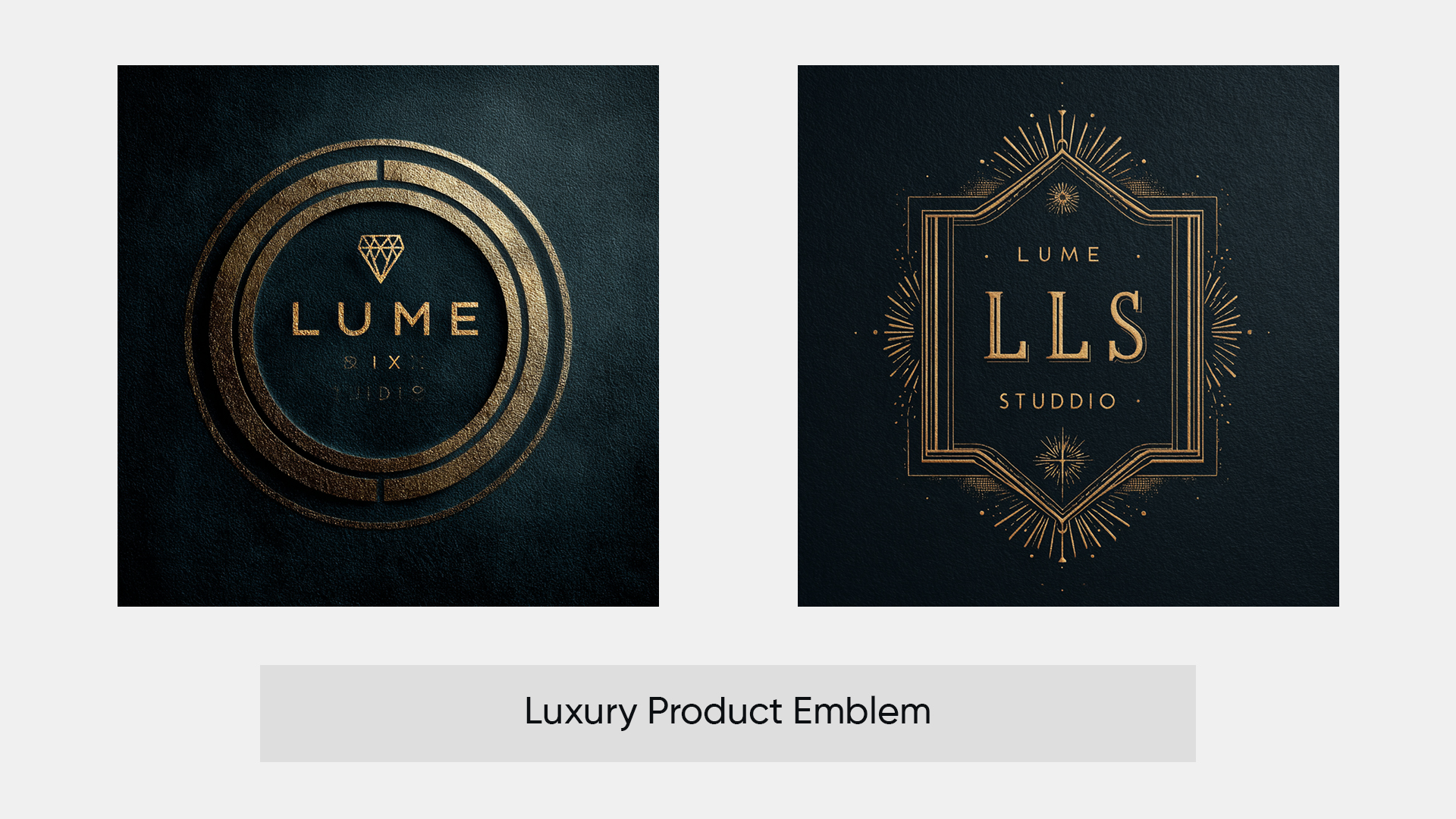 Product Emblem Logo Ideas Generated by ImagineArt