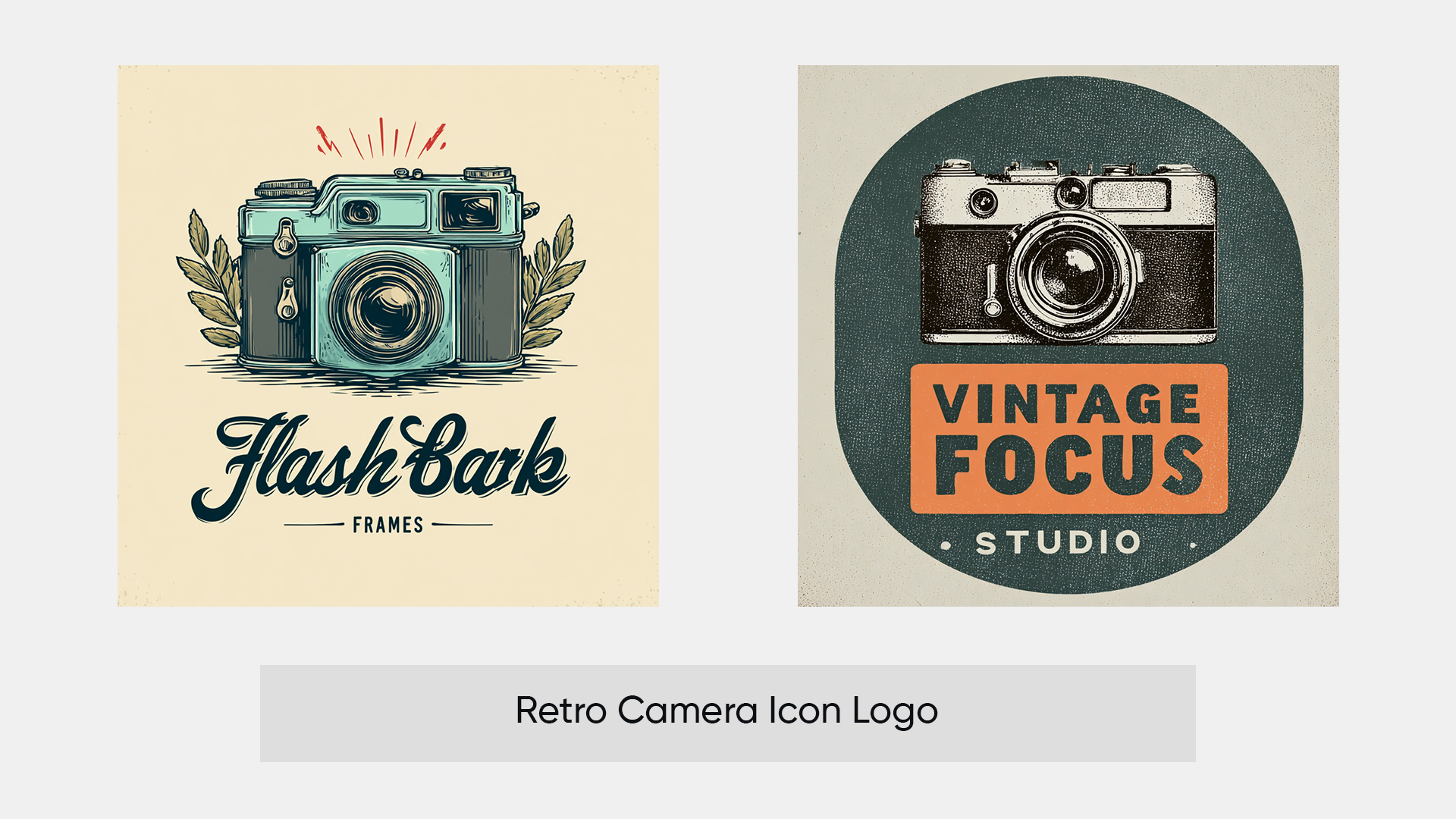 Retro Camera Logo Ideas Generated by ImagineArt