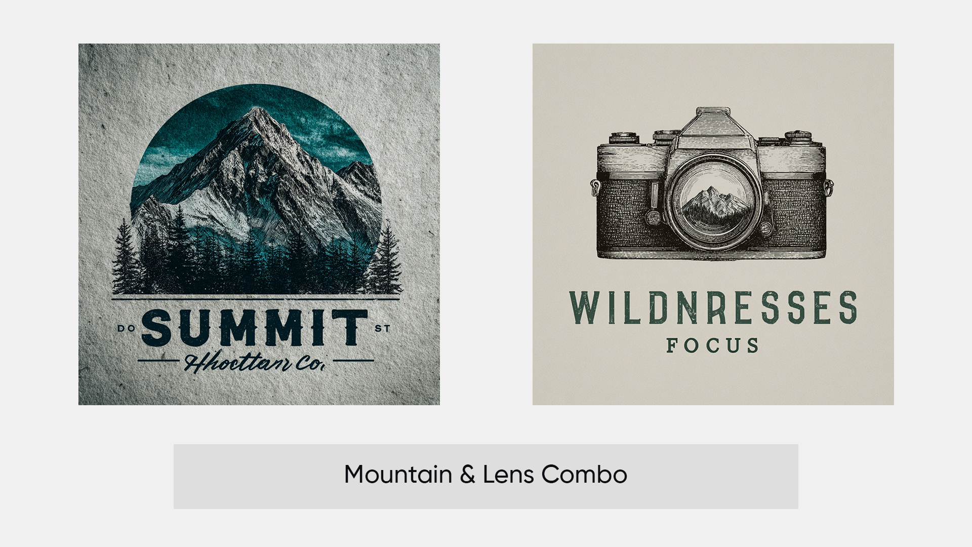 Mountain-Inspired Logo Ideas Generated by ImagineArt