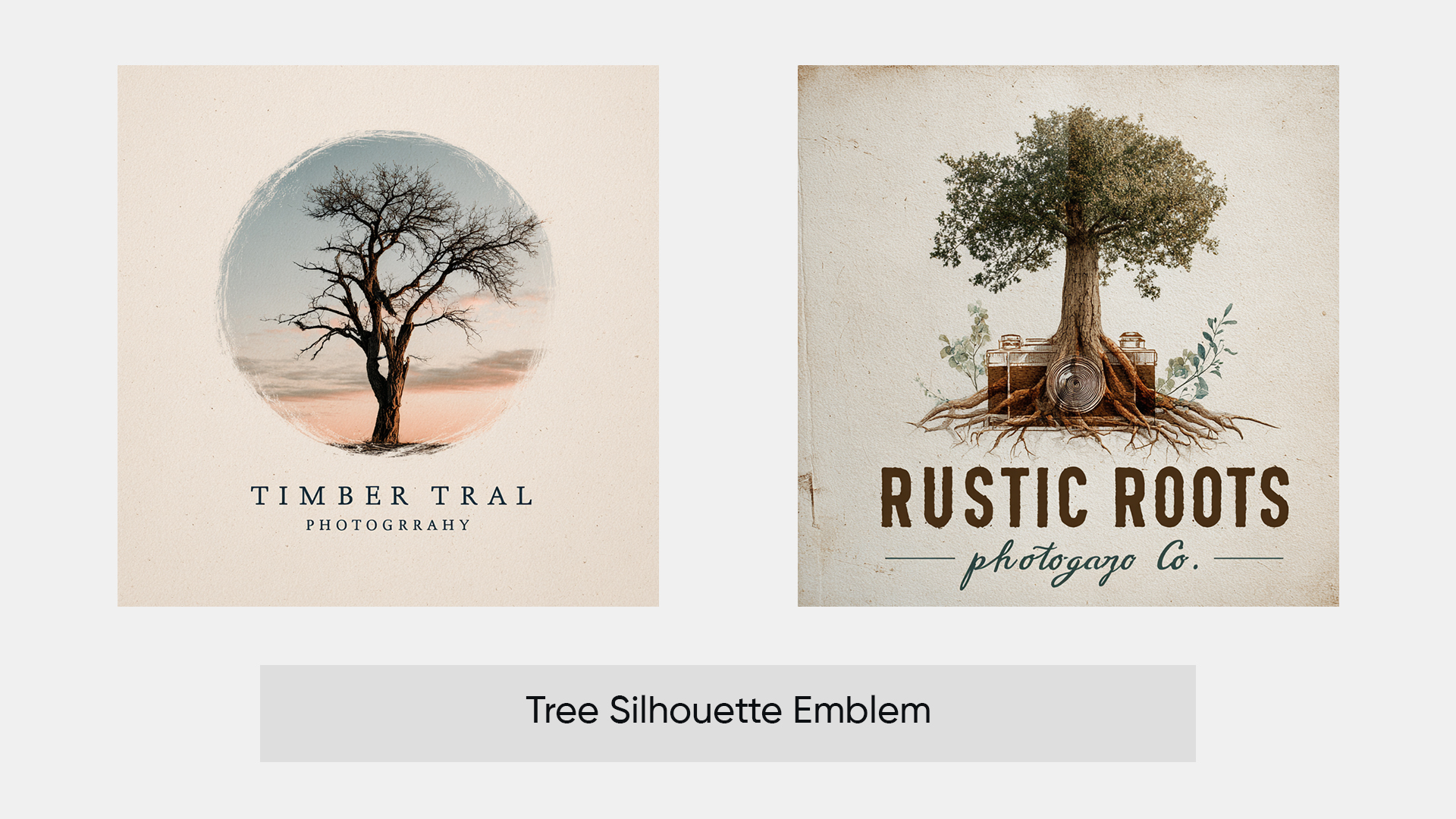 Tree-Inspired Logo Ideas Generated by ImagineArt