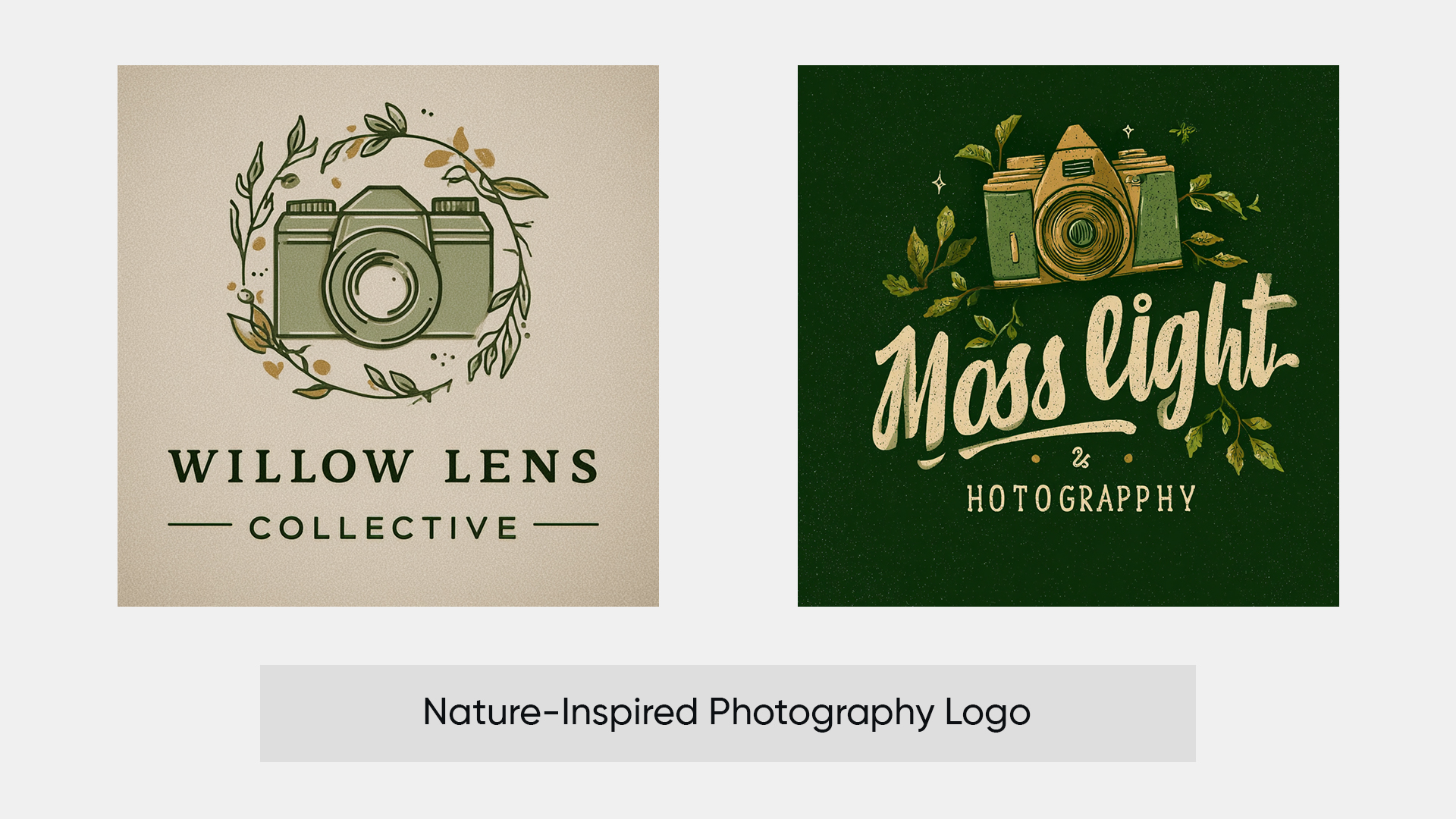 Nature-Inspired Logo Ideas Generated by ImagineArt