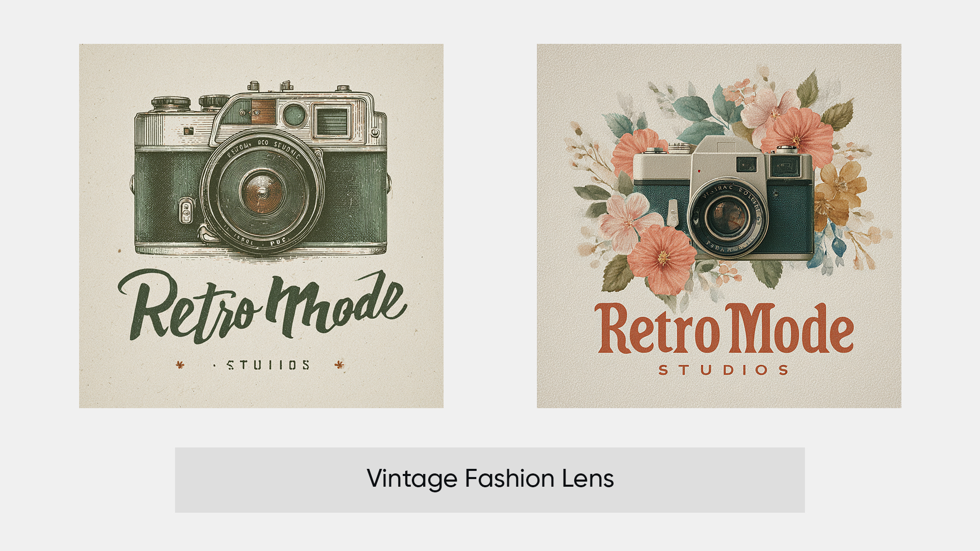 Vintage Fashion Logo Ideas Generated by ImagineArt