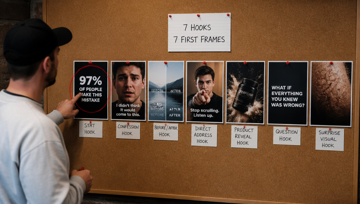 Best Hooks for Video Ads in 2026 (I've Tested All of These So You Don't Have To)