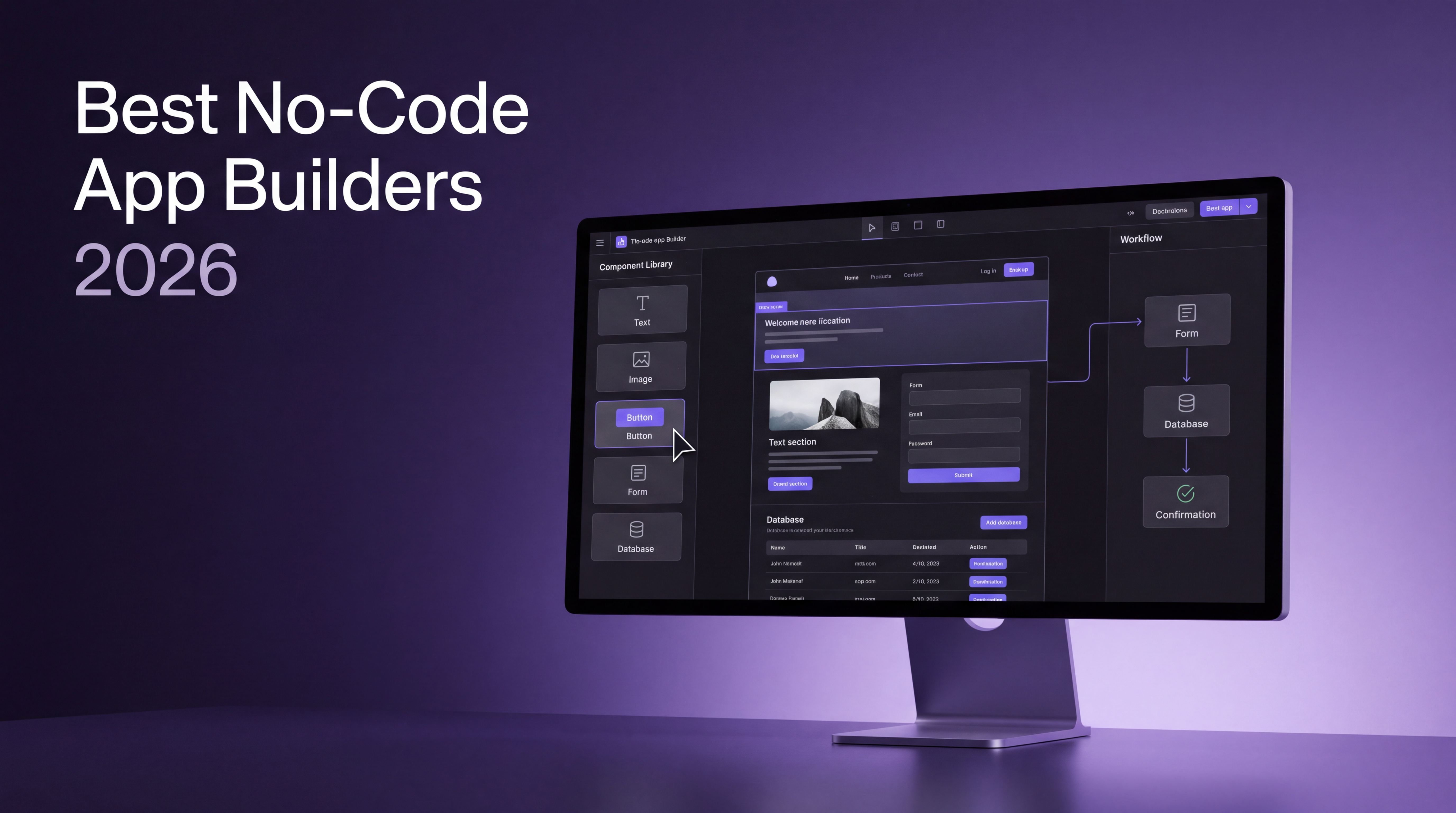 Best No-Code App Builders in 2026 | ImagineArt