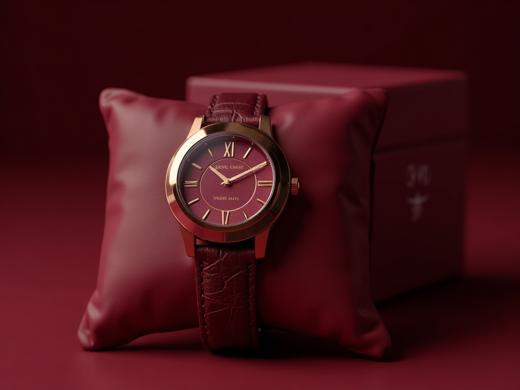 Burgundy Color in Product Packaging