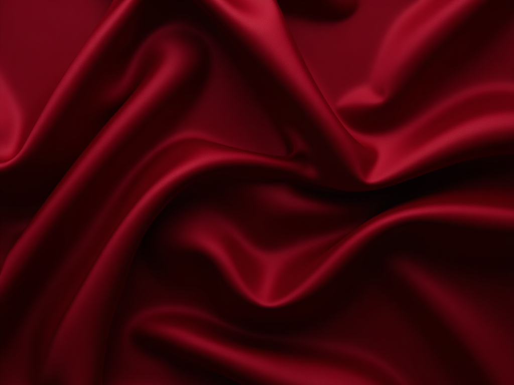 Burgundy Textures in Silk Fabric