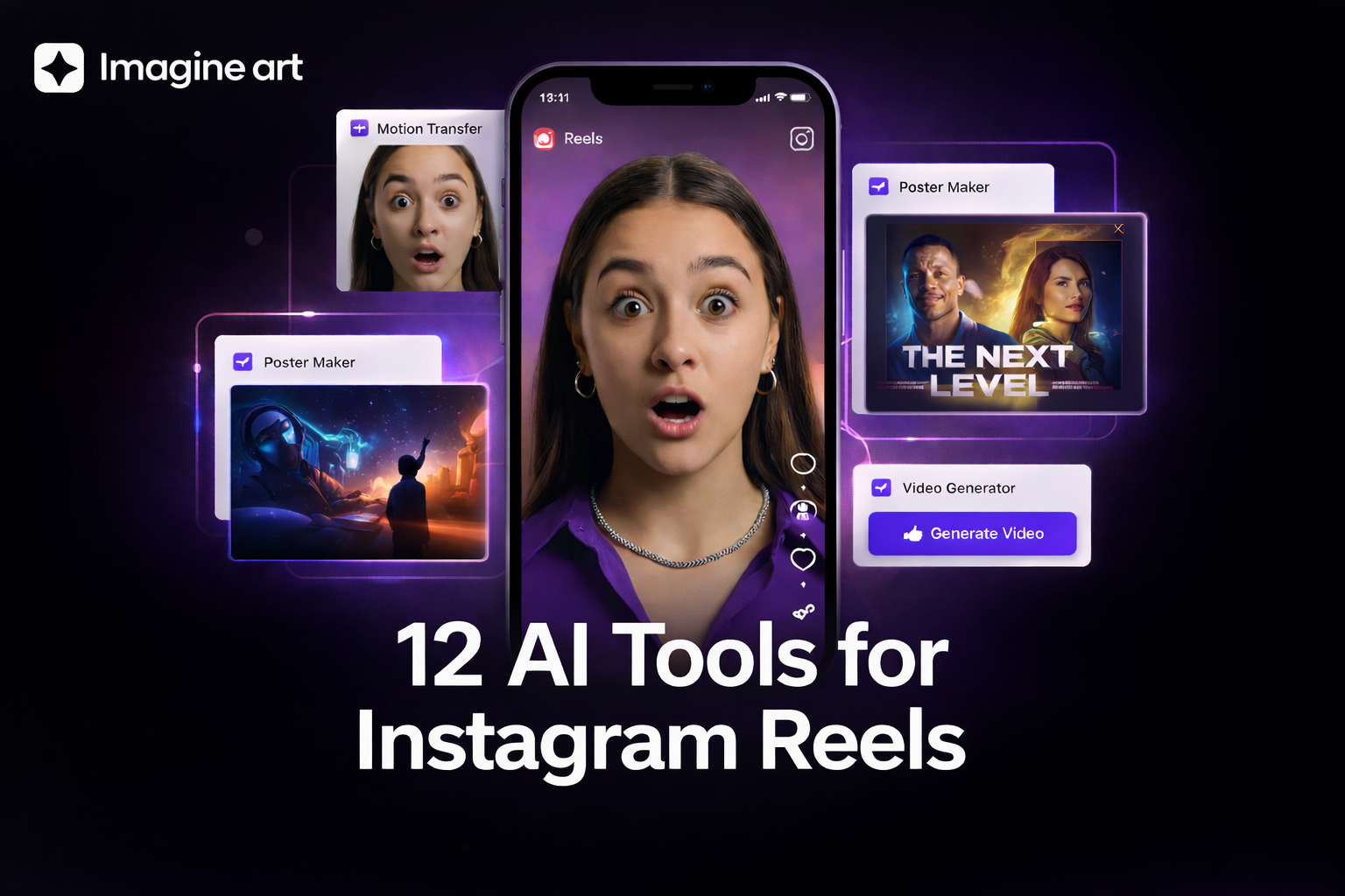 12 AI Tools for Creating Instagram Reels — All Inside ImagineArt