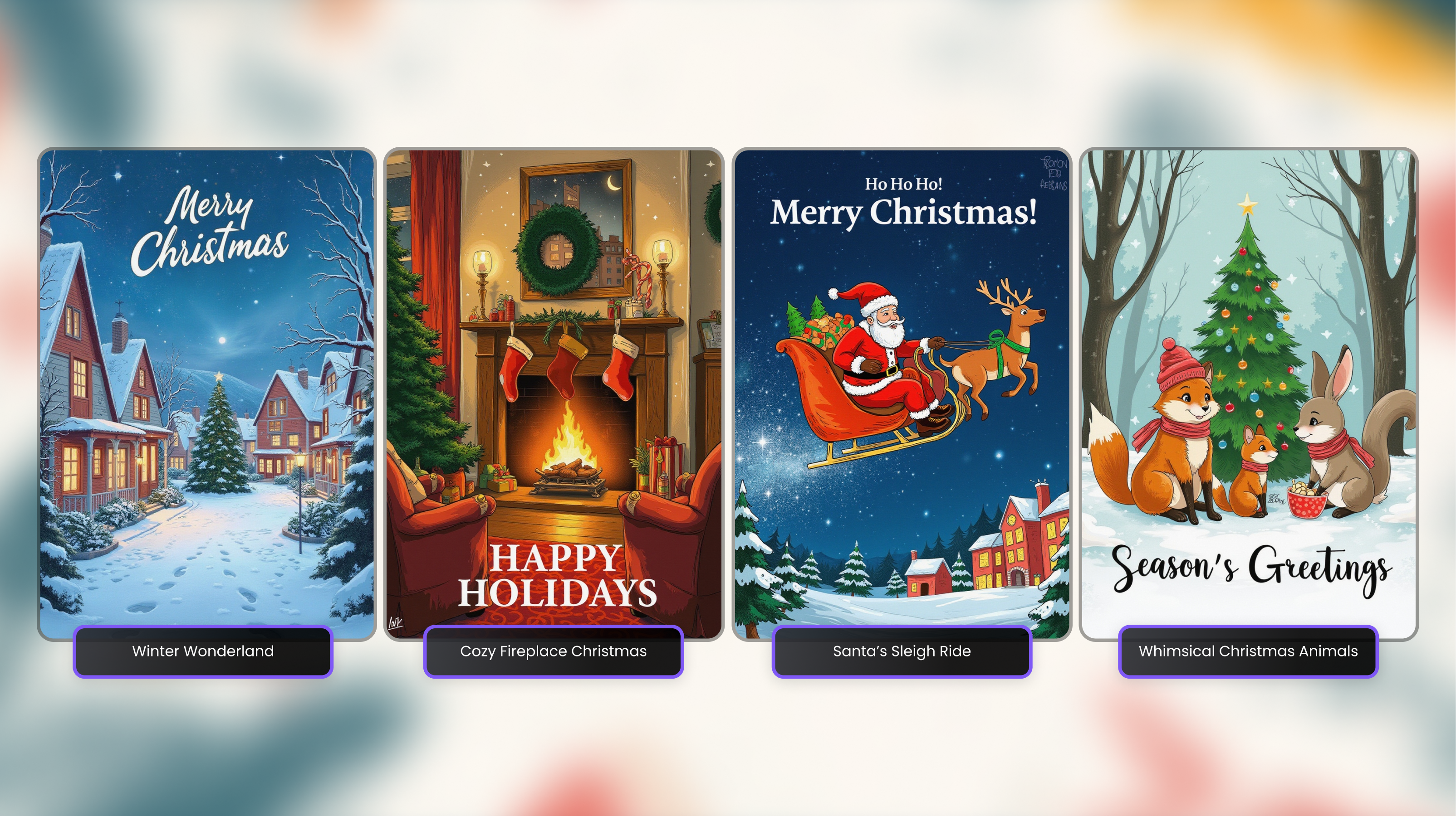 Custom Christmas Cards