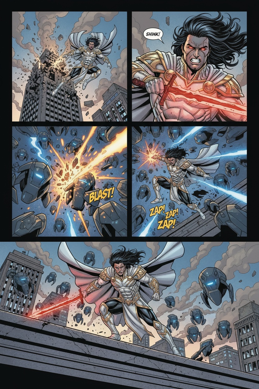 AI Generated Comic Book Panel