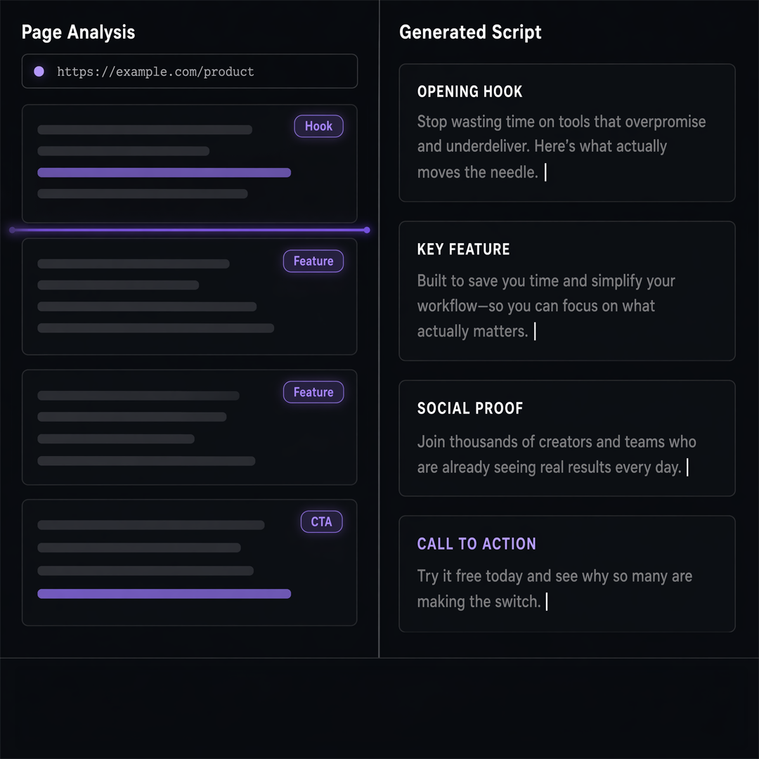 Generate Compelling Scripts