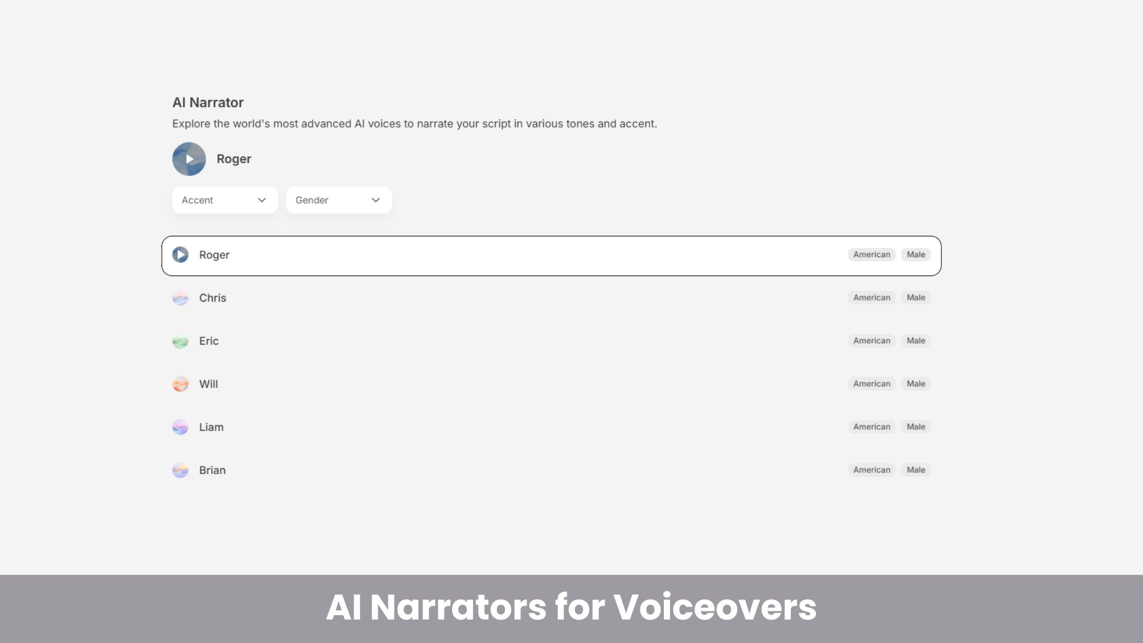 Narration