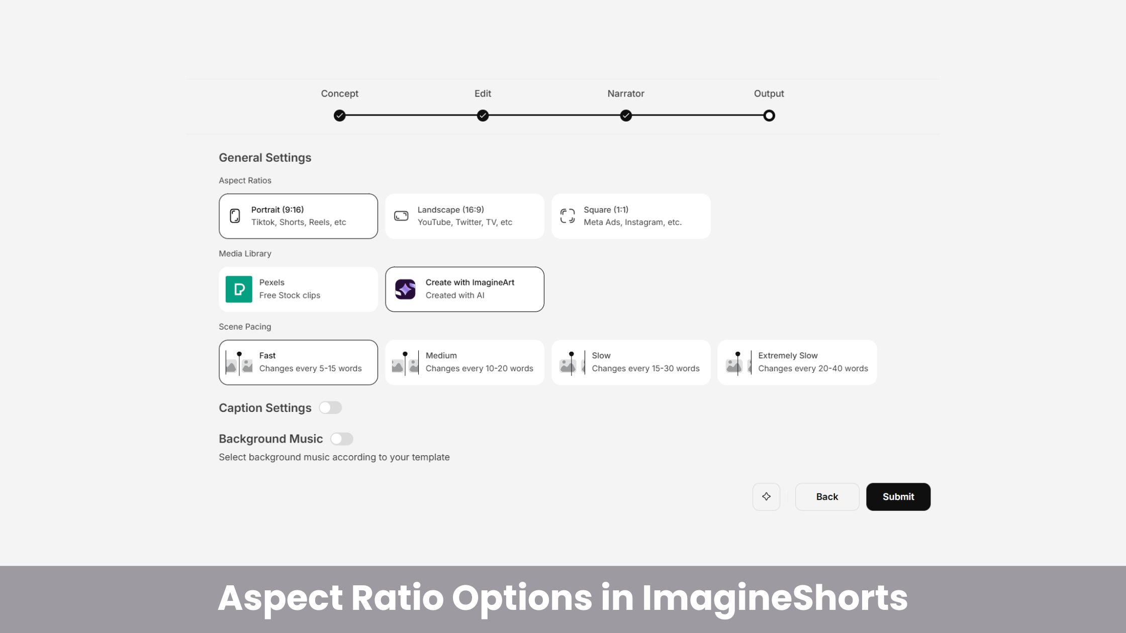 You can choose aspect ratio for your YouTube short