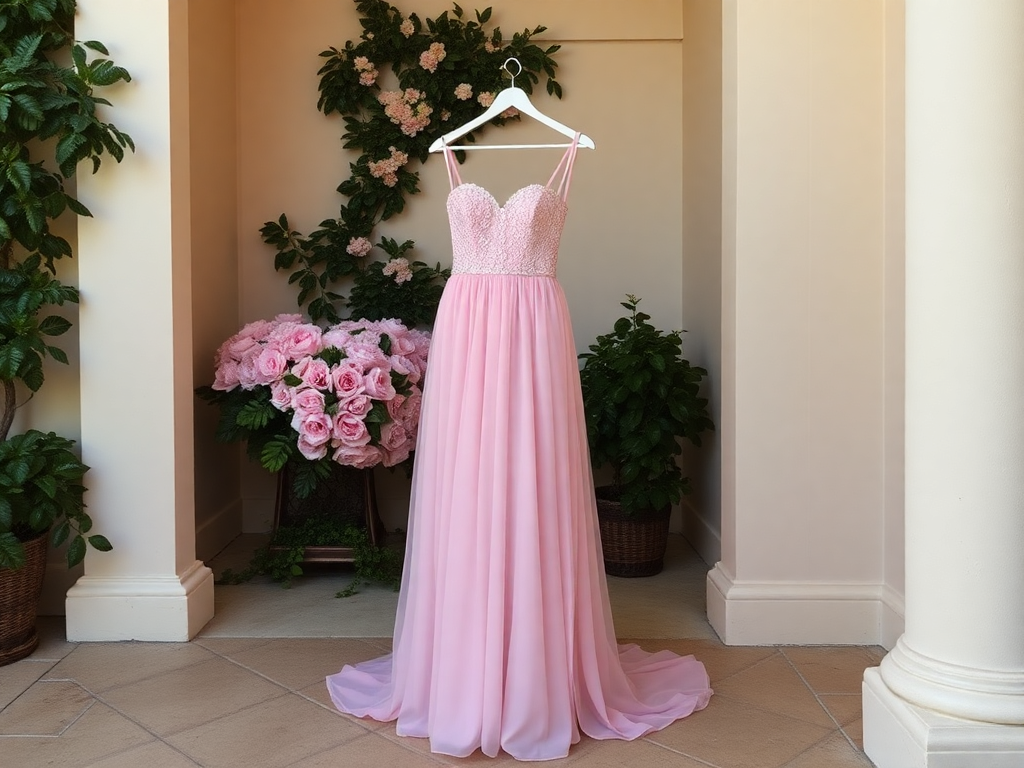 Light Pink Prom Dress