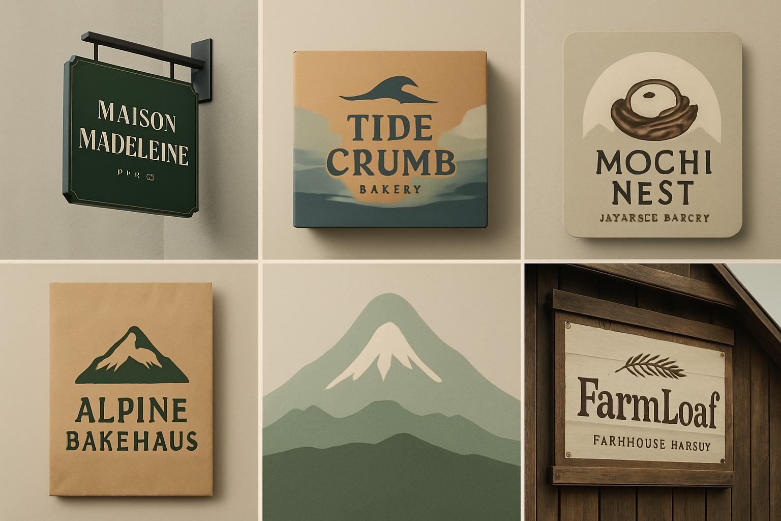 Location-Based Bakery Logo Ideas