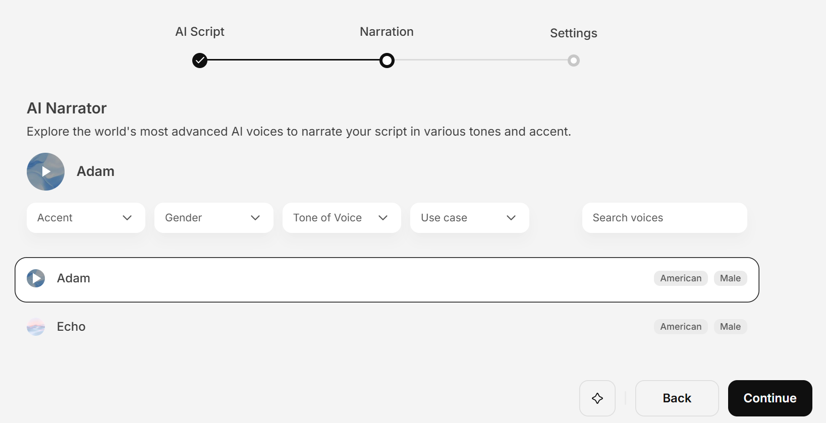 How to make YouTube Shorts with AI - Narration Options