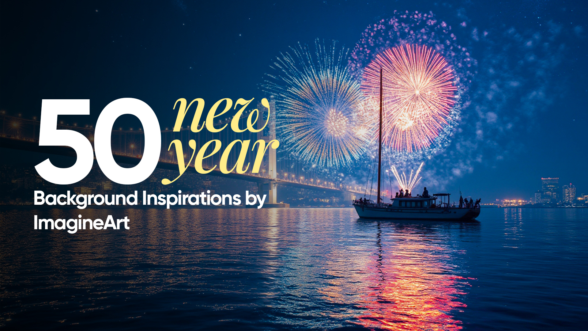 50 New Year Background Inspirations by ImagineArt