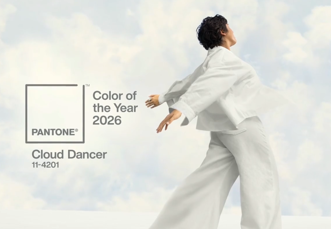 Cloud Dancer Pantone Color of the Year 2026 in Enterprise Design Context