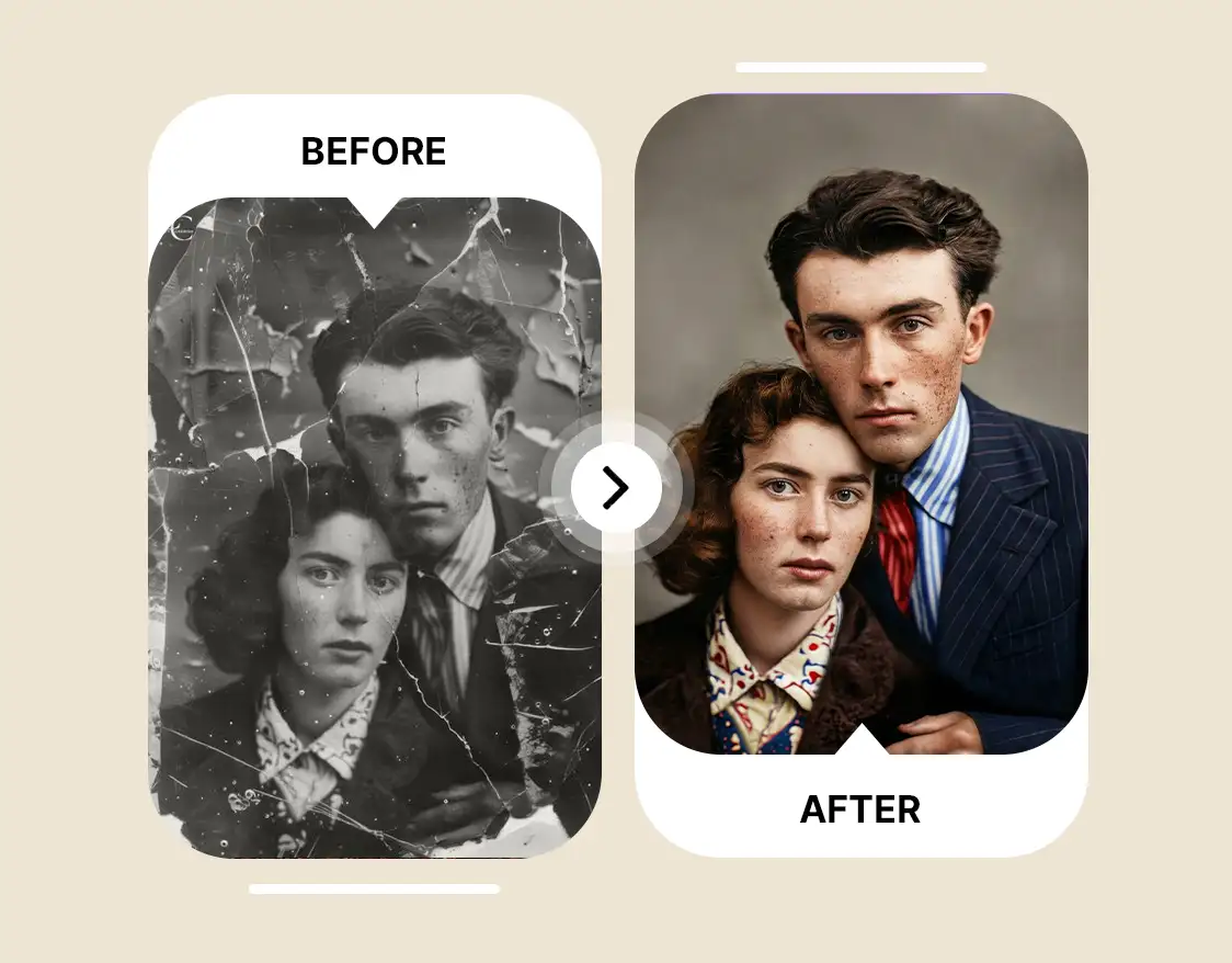 Studio-Quality Face, Damage & HD Enhancement