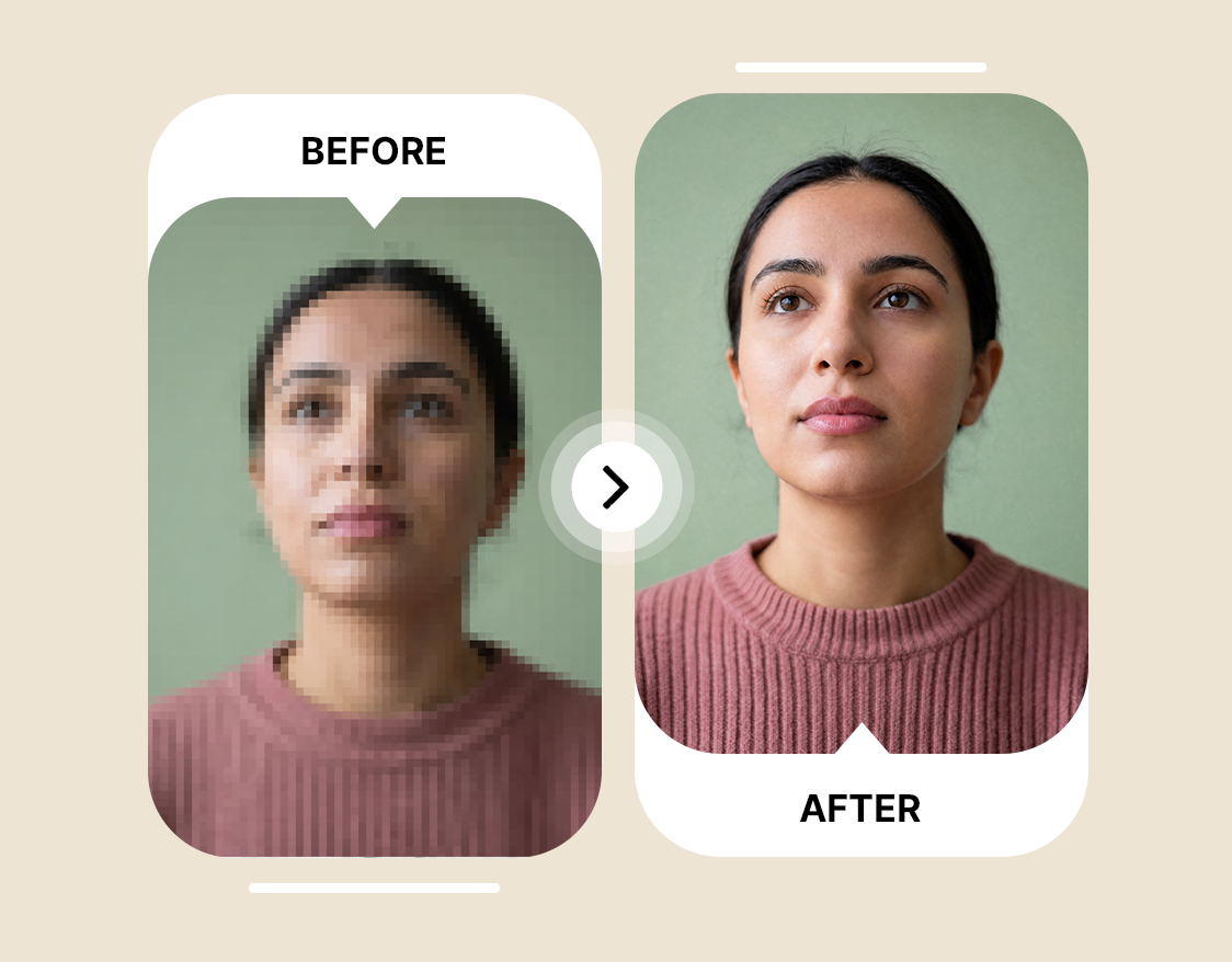 Precision Mode for Accurate Photo Upscaling