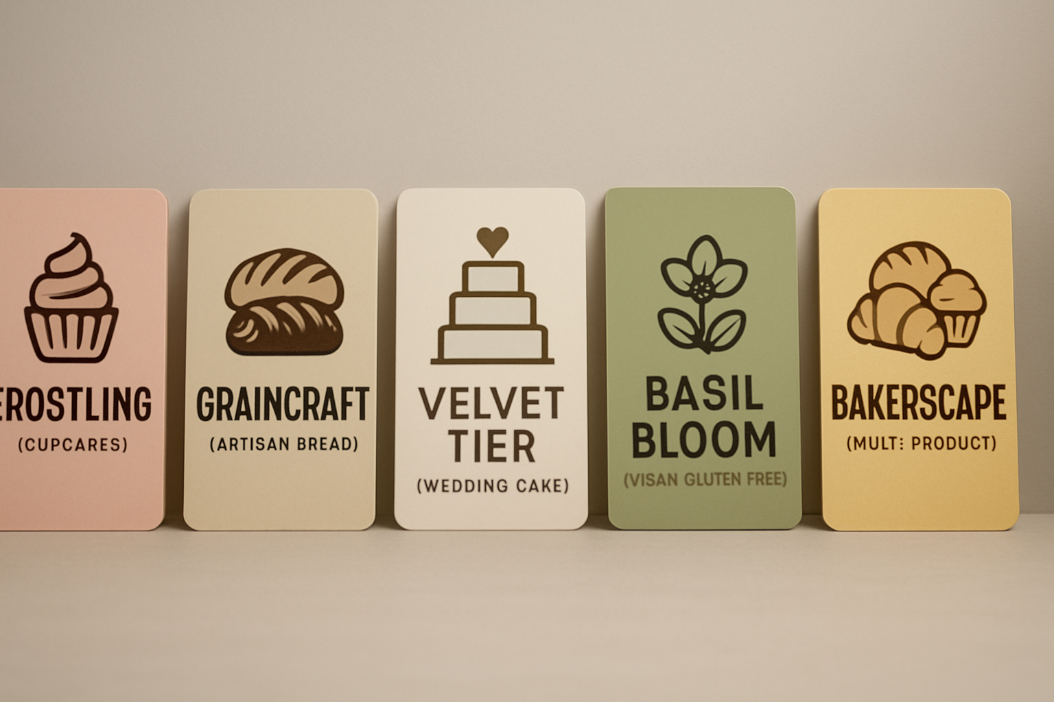 Product-Based Bakery Logo Ideas