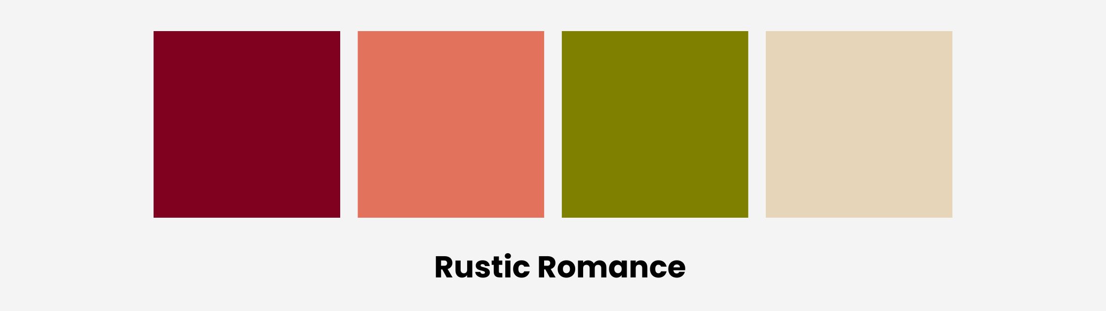 Burgundy Color Palette 2