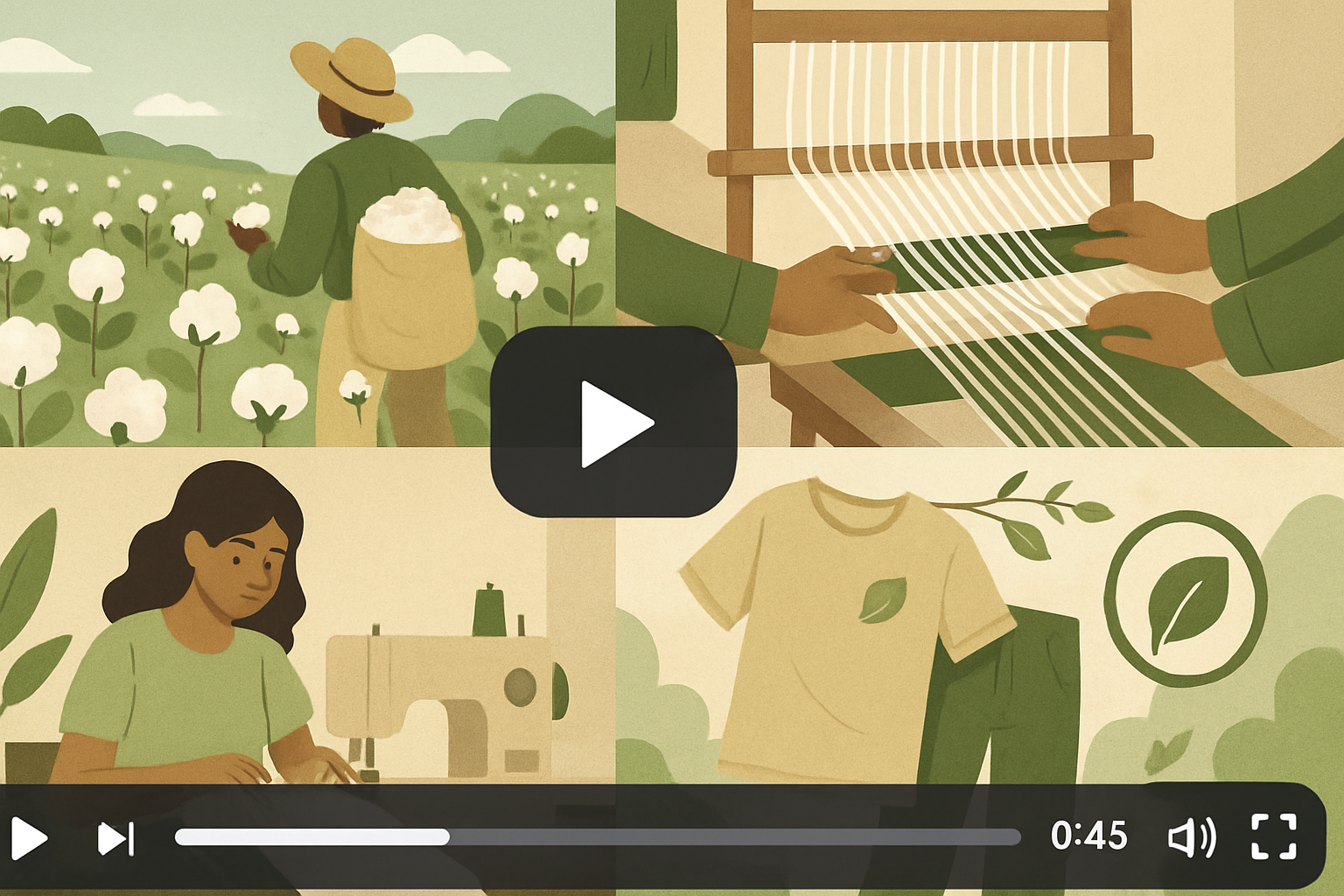 Storytelling Video for a Sustainable Clothing Brand