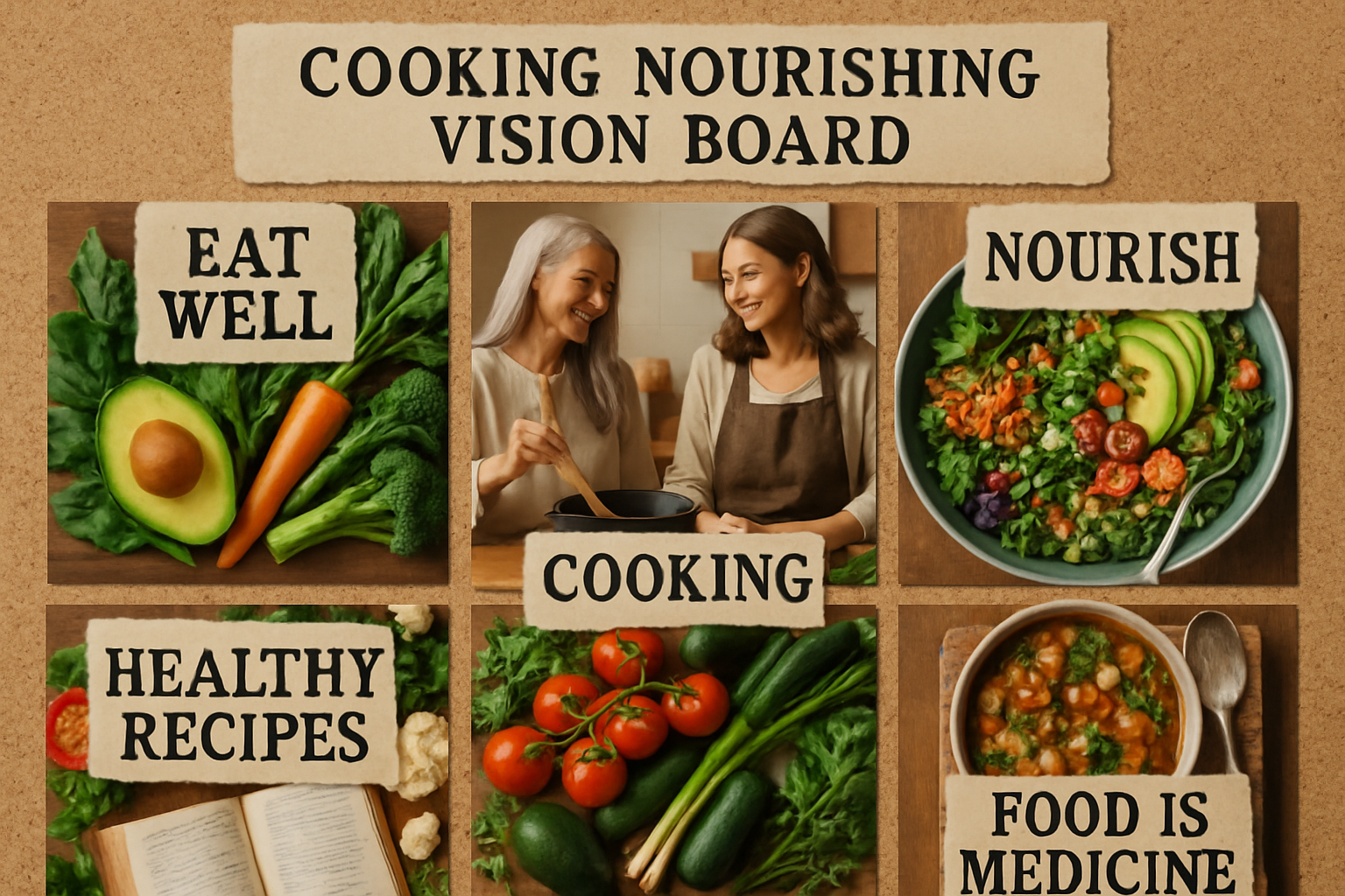 A kitchen vision booard idea generated by ImagineArt