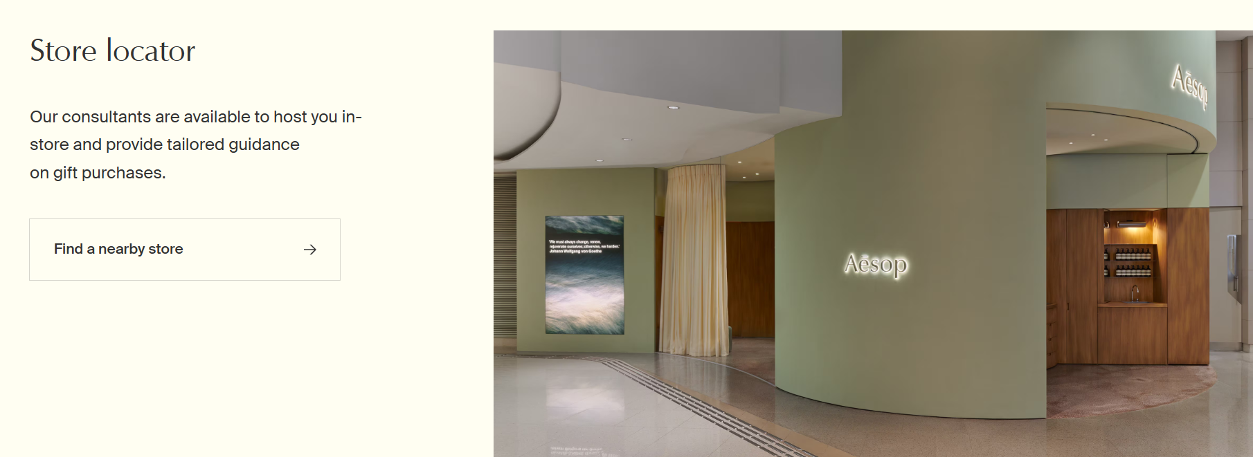 Sage Green in Website