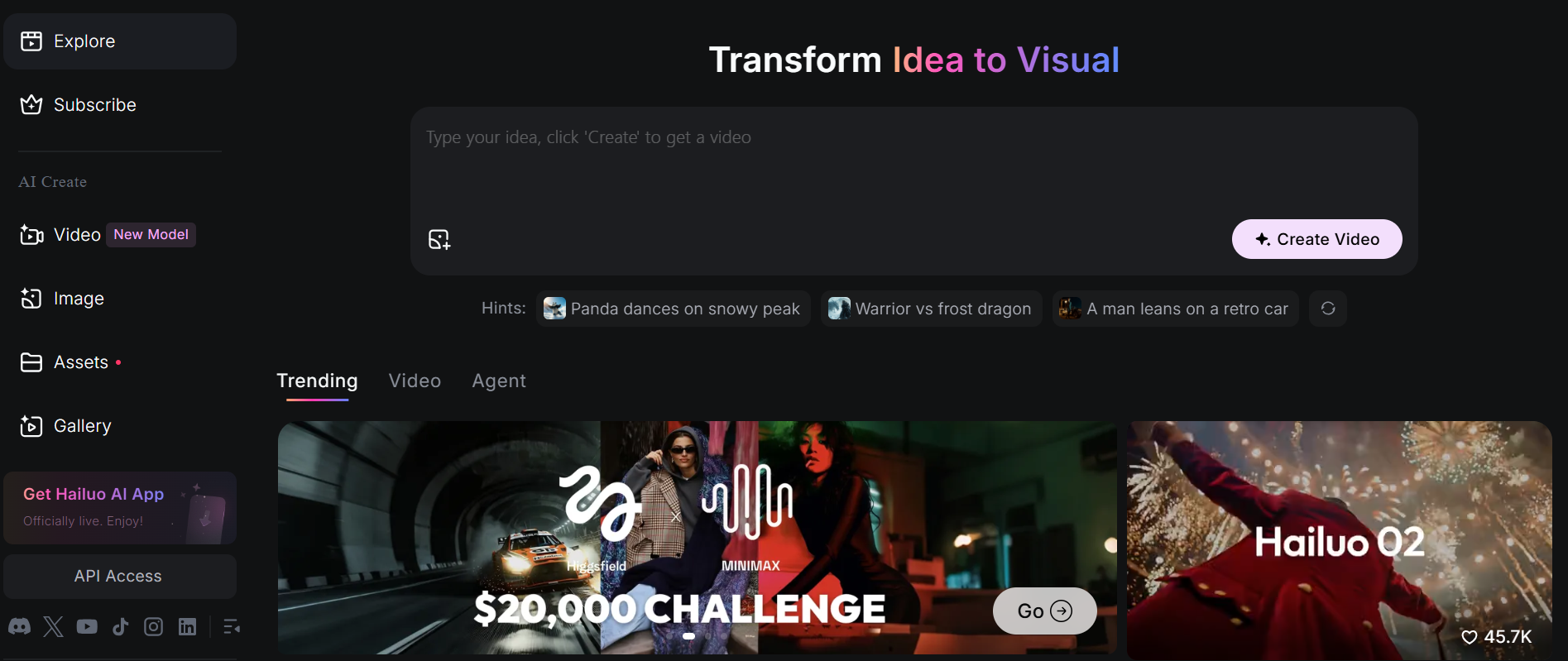 Hailuo AI Video Generator