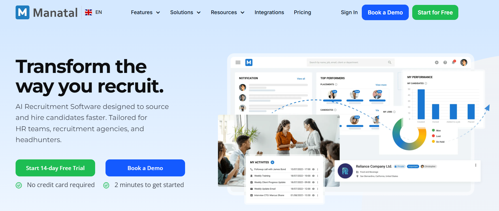 Manatal - AI for HR