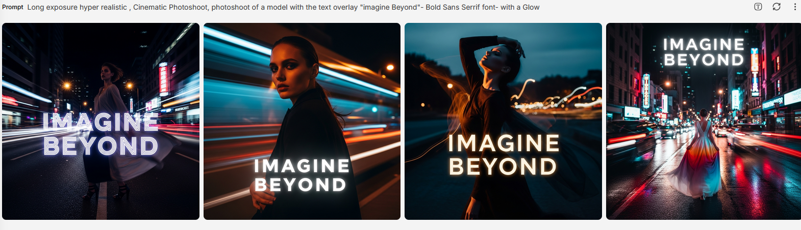 Text Rendering in ImagineArt
