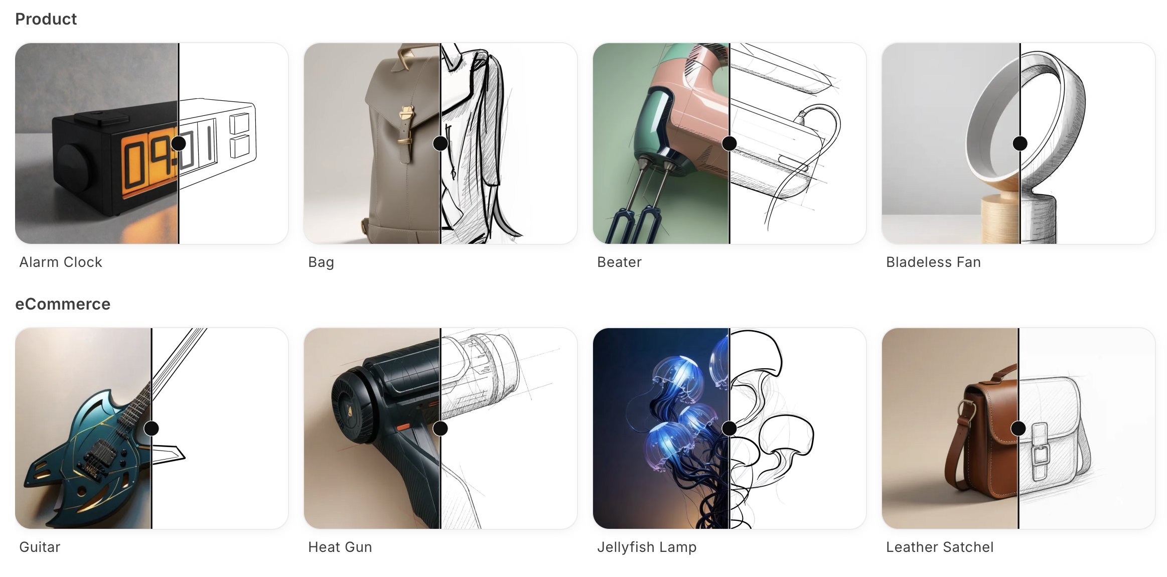 Ideate Product Templates on ImagineArt